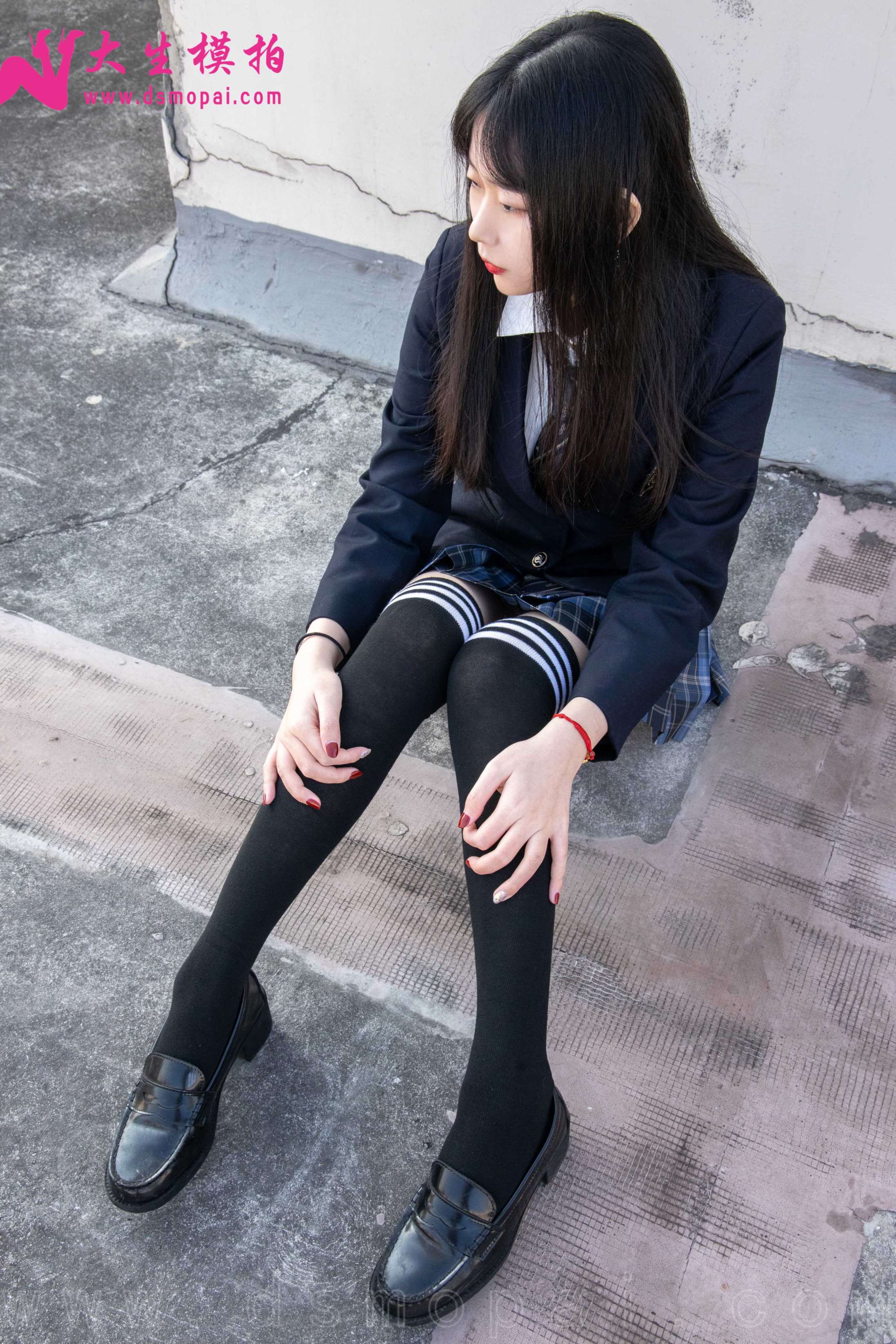 大生模拍 NO.264 丹丹 可爱学院风少女[55P／666MB]