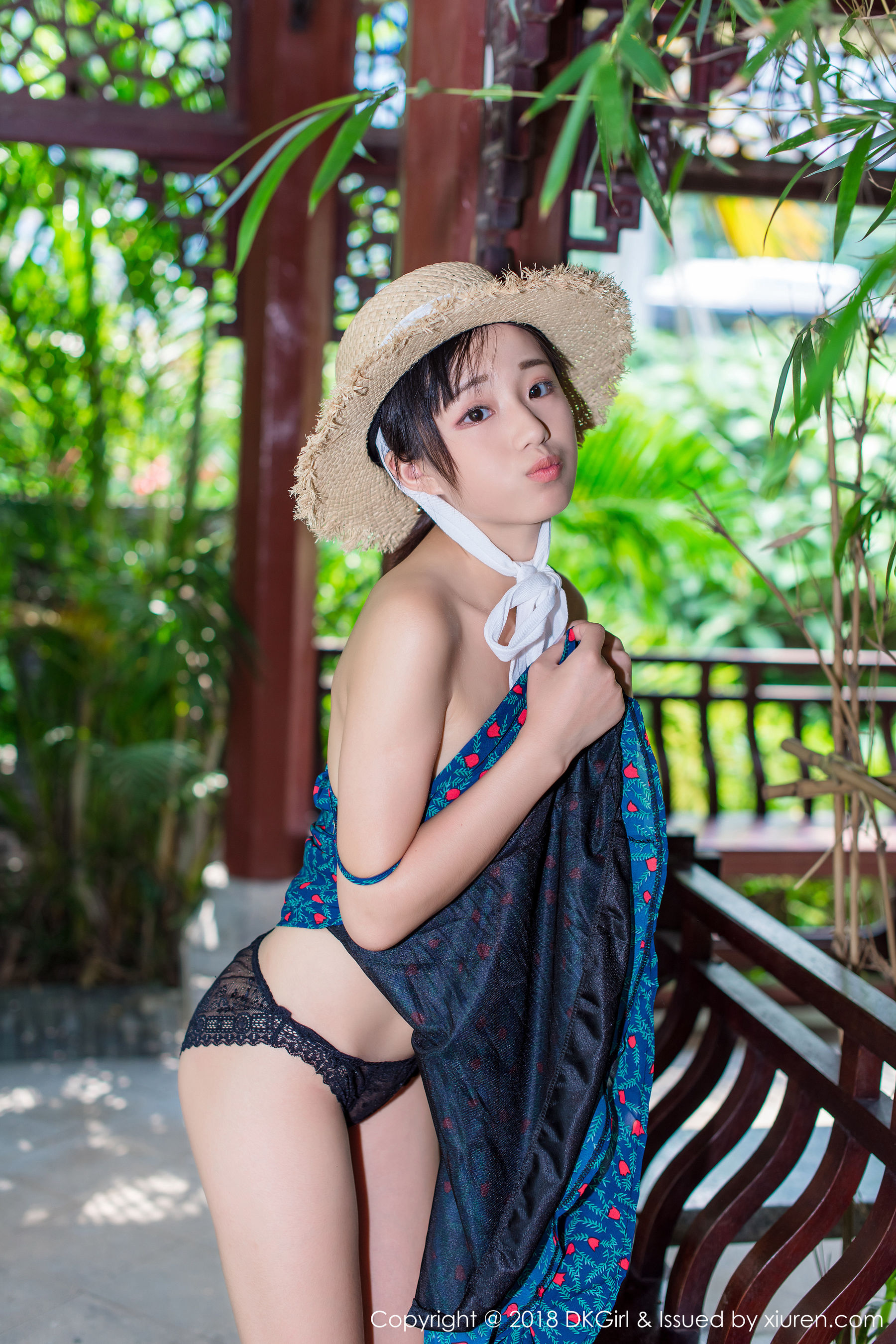 苍井优香《清纯甜美草帽少女》 御女郎DKGirl Vol.055 [53P]