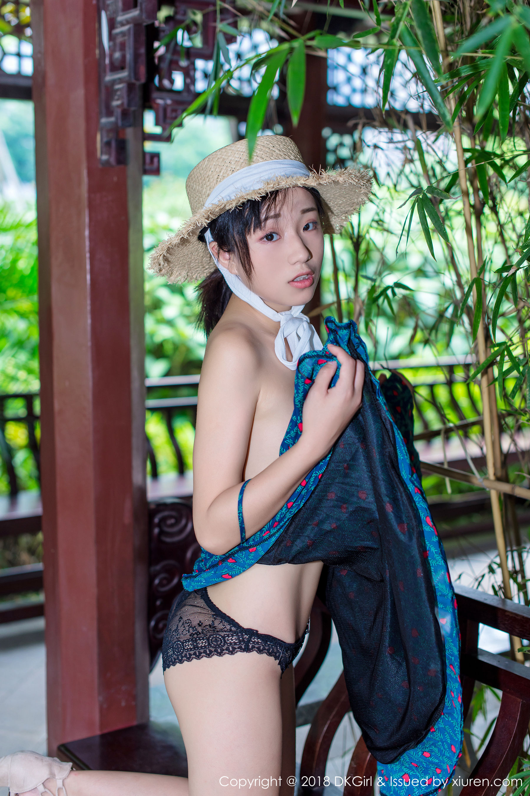 苍井优香《清纯甜美草帽少女》 御女郎DKGirl Vol.055 [53P]