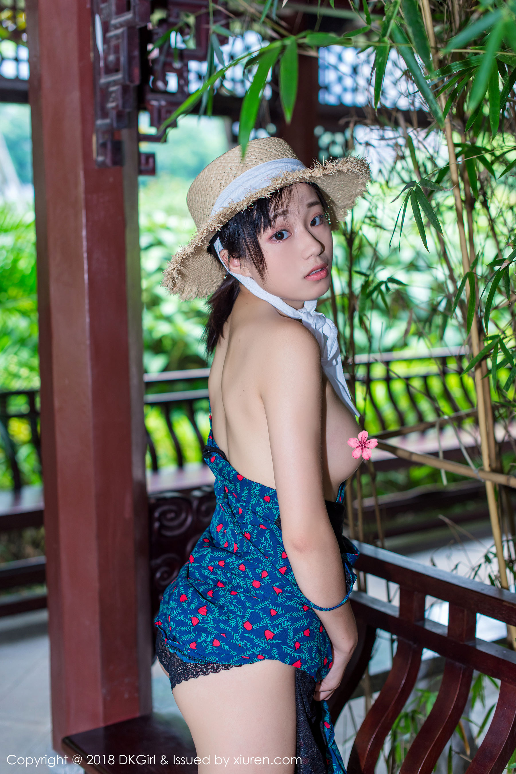 苍井优香《清纯甜美草帽少女》 御女郎DKGirl Vol.055 [53P]
