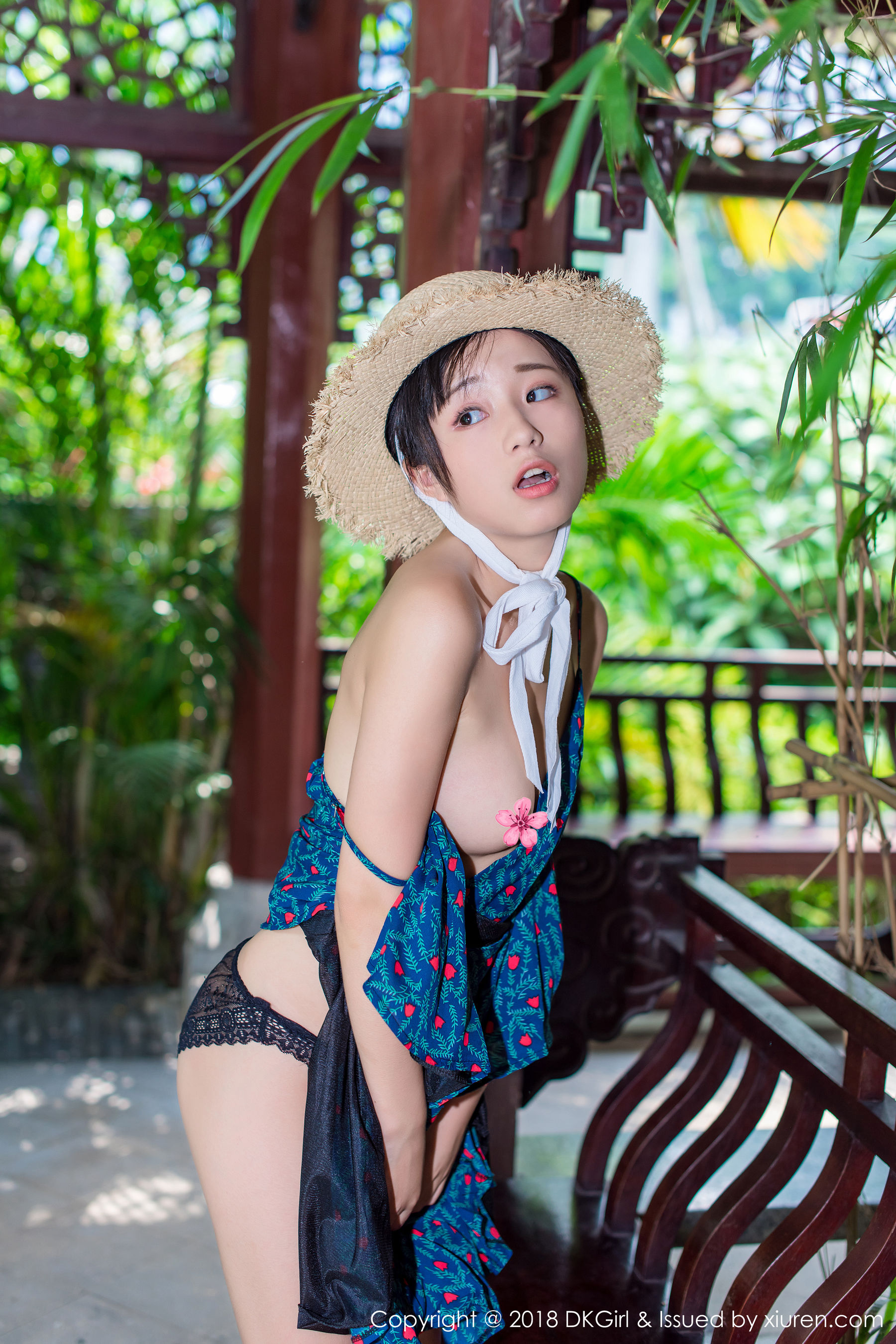 苍井优香《清纯甜美草帽少女》 御女郎DKGirl Vol.055 [53P]