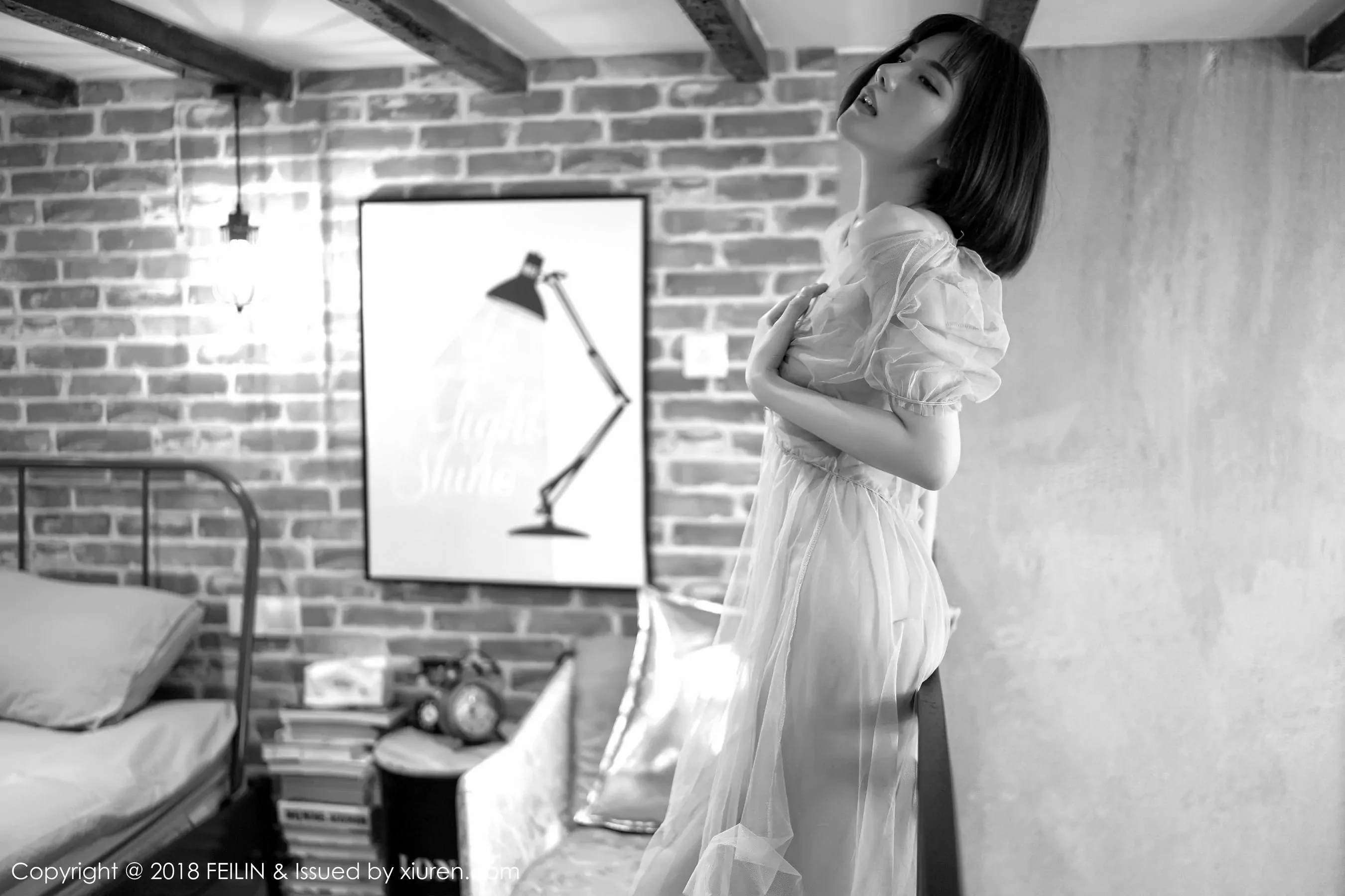 就是阿朱啊《黑白大片视觉》 嗲囡囡 VOL.134