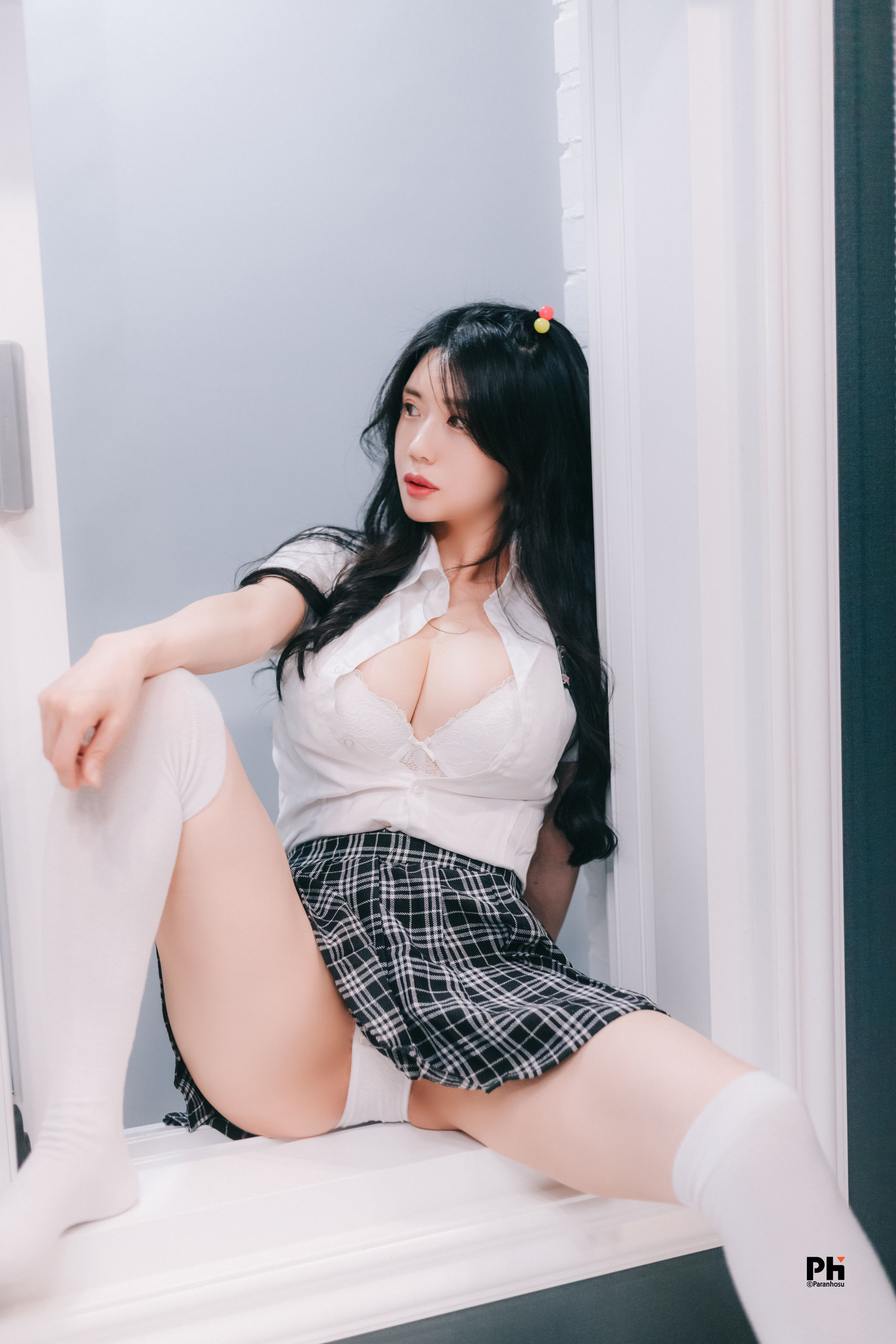 [Paranhosu] Sia – JK学生装 [60P]