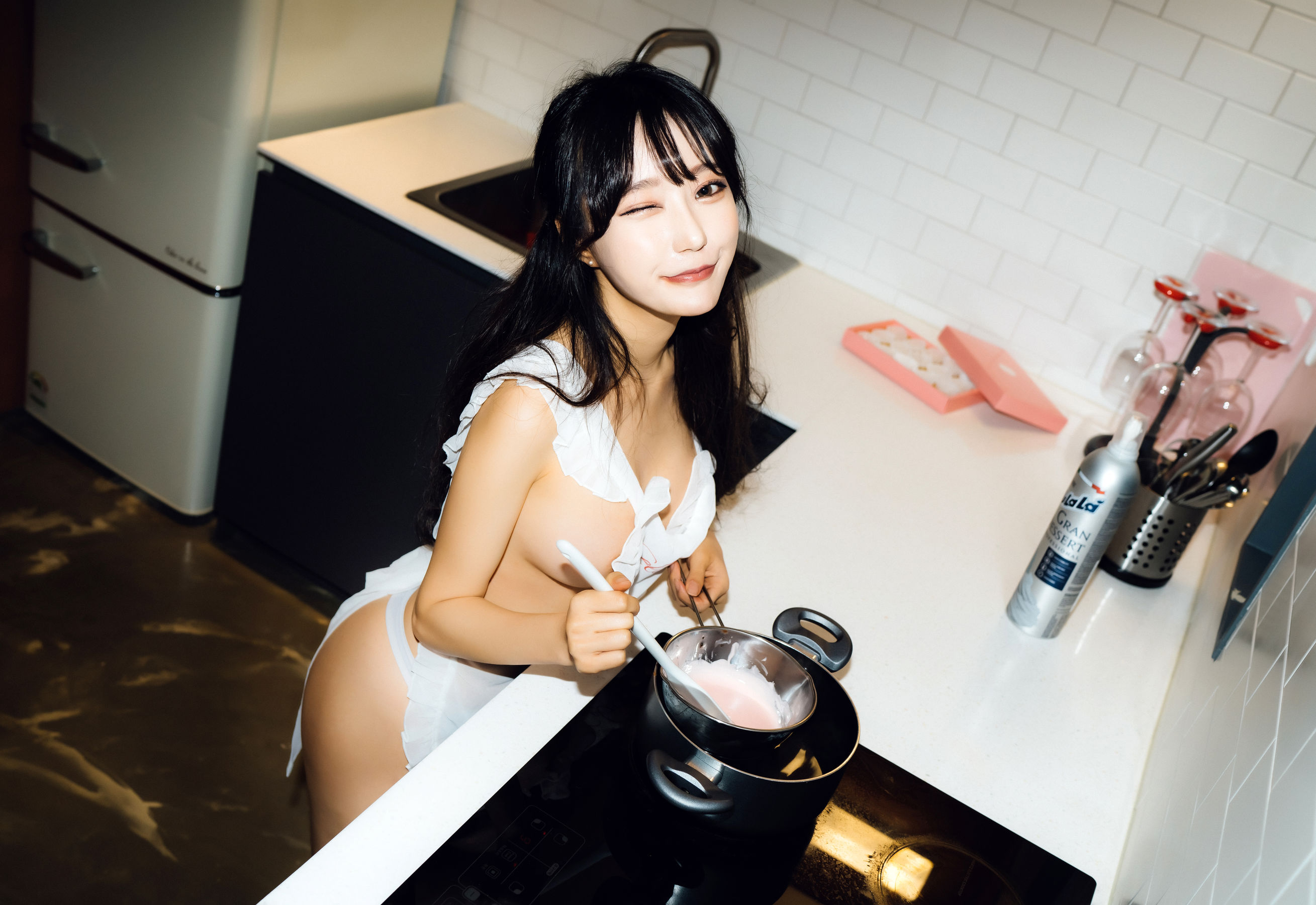 [Moon Night Snap] – Mona x Jucy《Valentine》 [18P]
