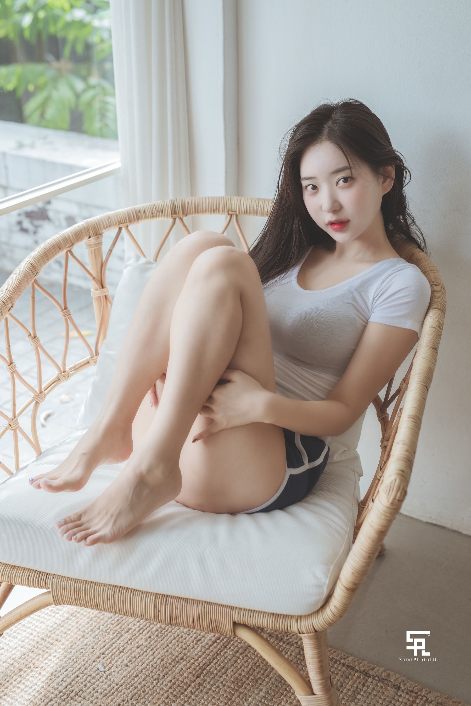 [saintphotolife] 韩国妹子申才恩(Zennyrt) – One summer day [48P]
