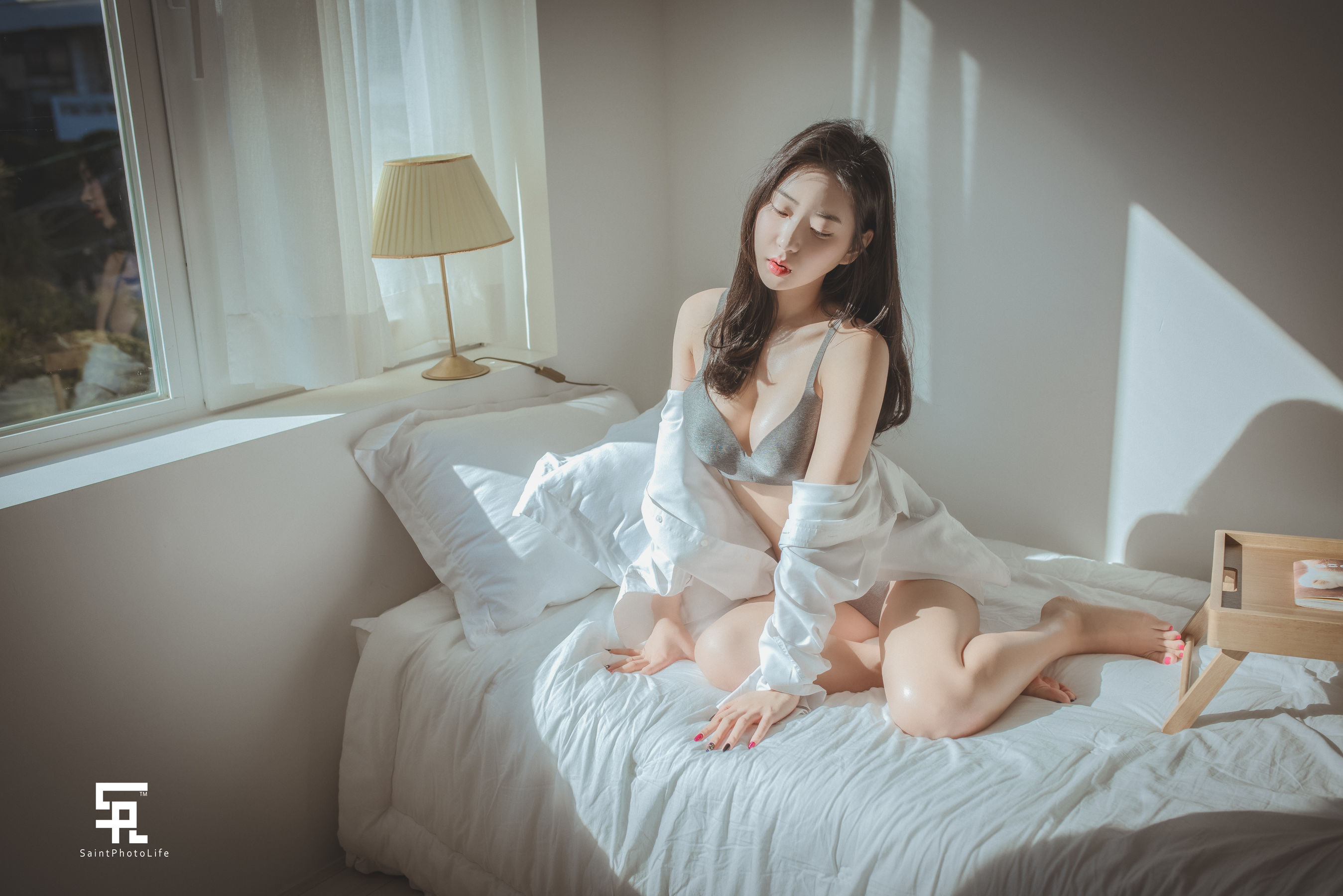 [saintphotolife] 韩国妹子申才恩(Zennyrt) – Romance [40P]