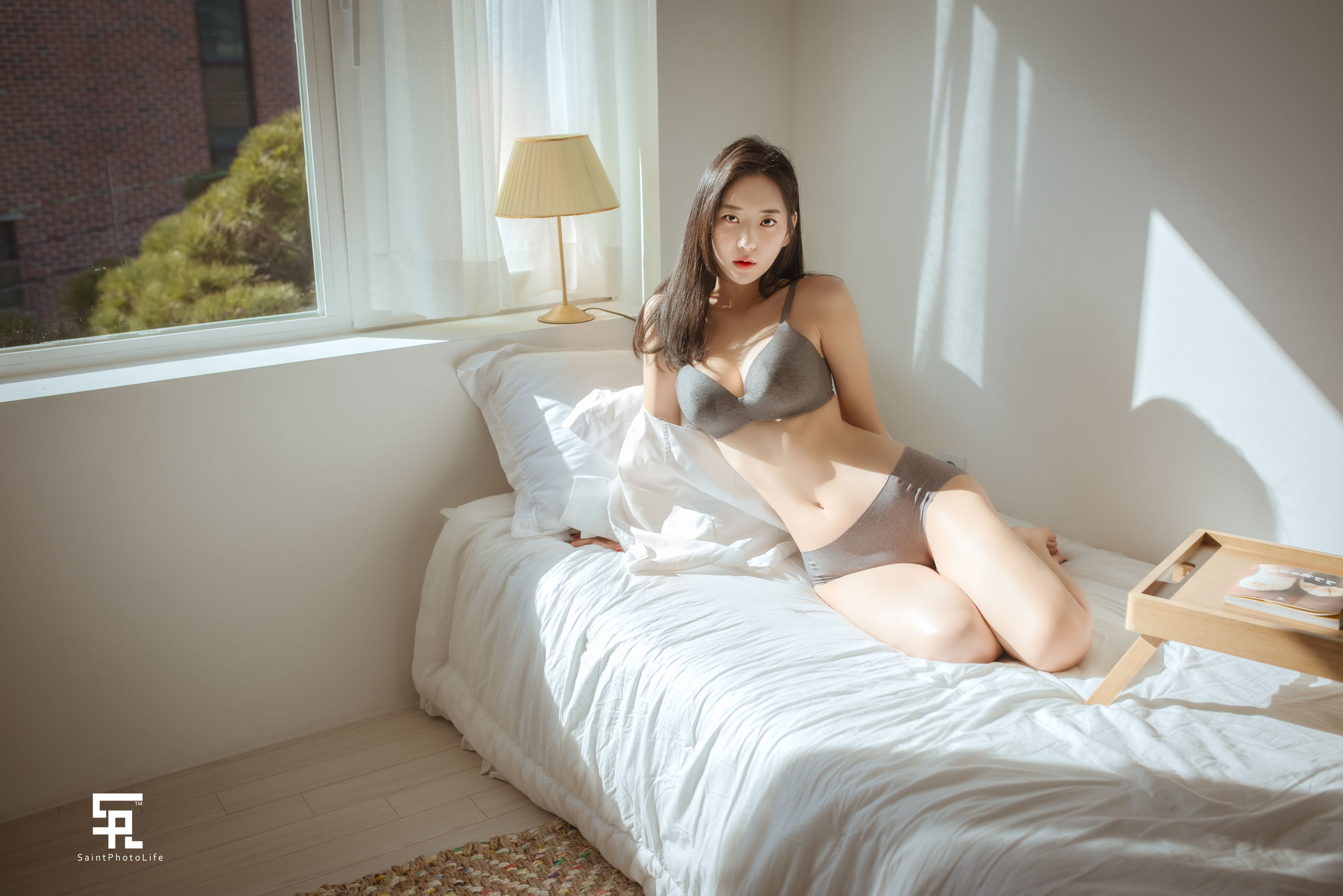 [saintphotolife] 韩国妹子申才恩(Zennyrt) – Romance [40P]