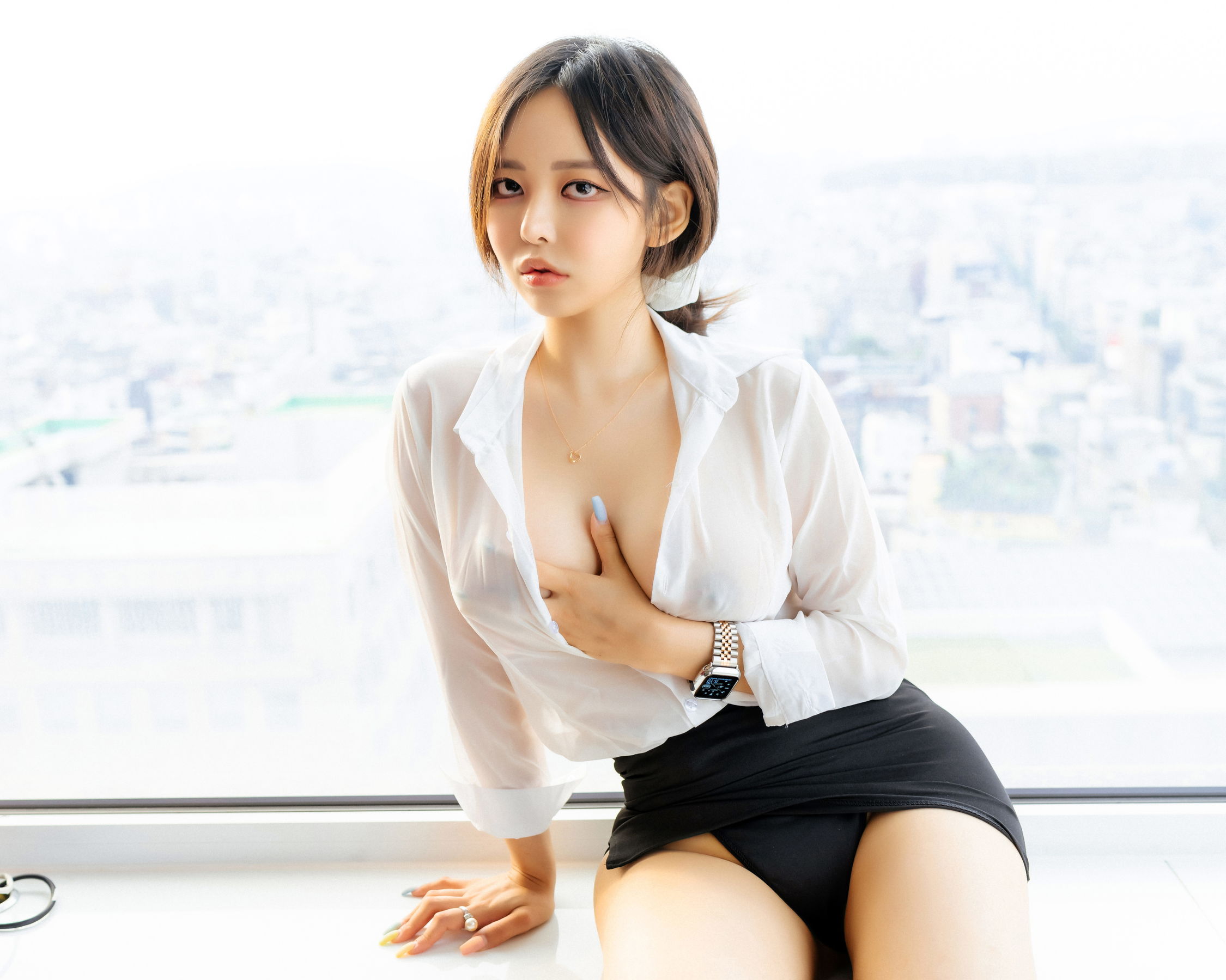 [Moon Night Snap] – Jia《Secretary girl》 [25P]