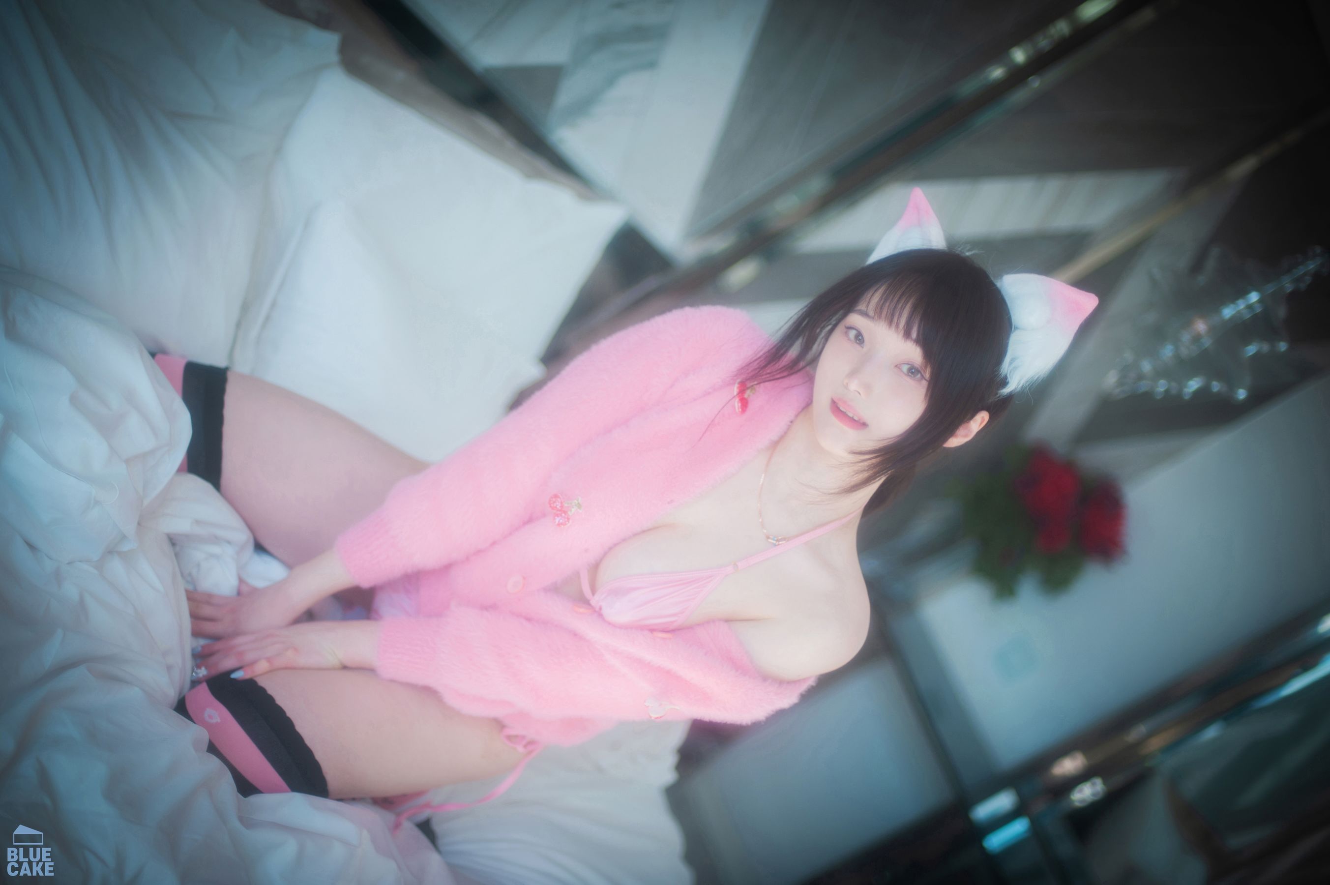 [BLUECAKE] Bambi – Naughty Cats Pink & Mint [168P]