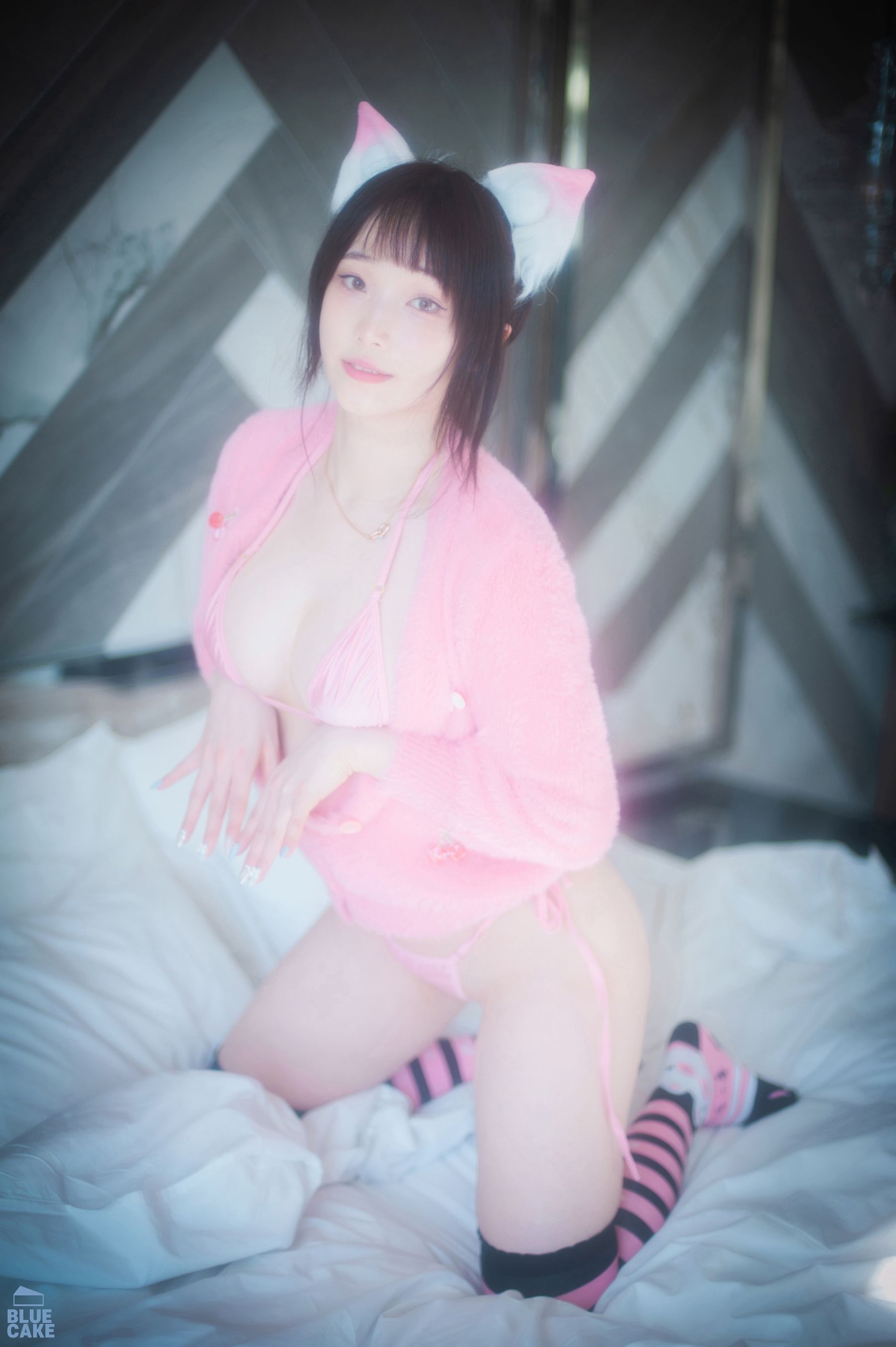[BLUECAKE] Bambi – Naughty Cats Pink & Mint [168P]