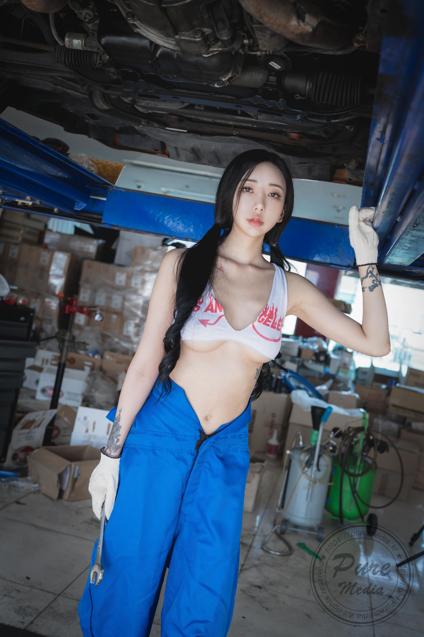 [PURE MEDIA] Vol.203 – JIA Prey mechanic [30P]