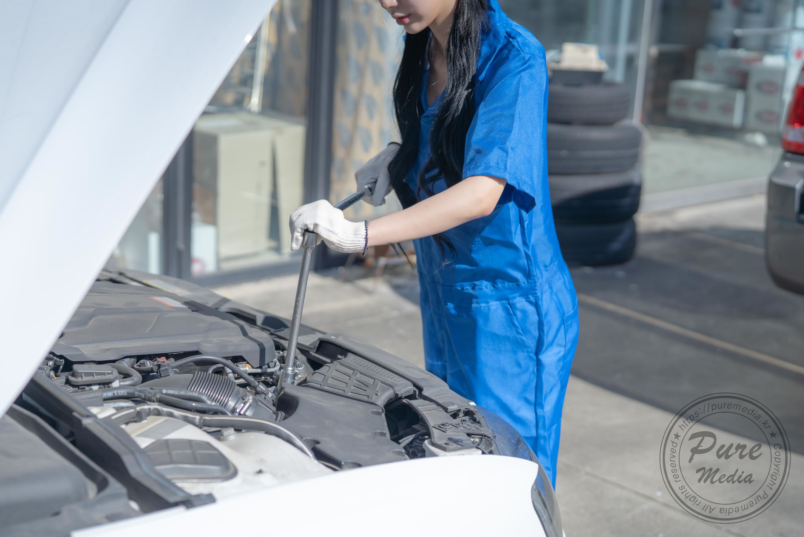 [PURE MEDIA] Vol.203 – JIA Prey mechanic [30P]