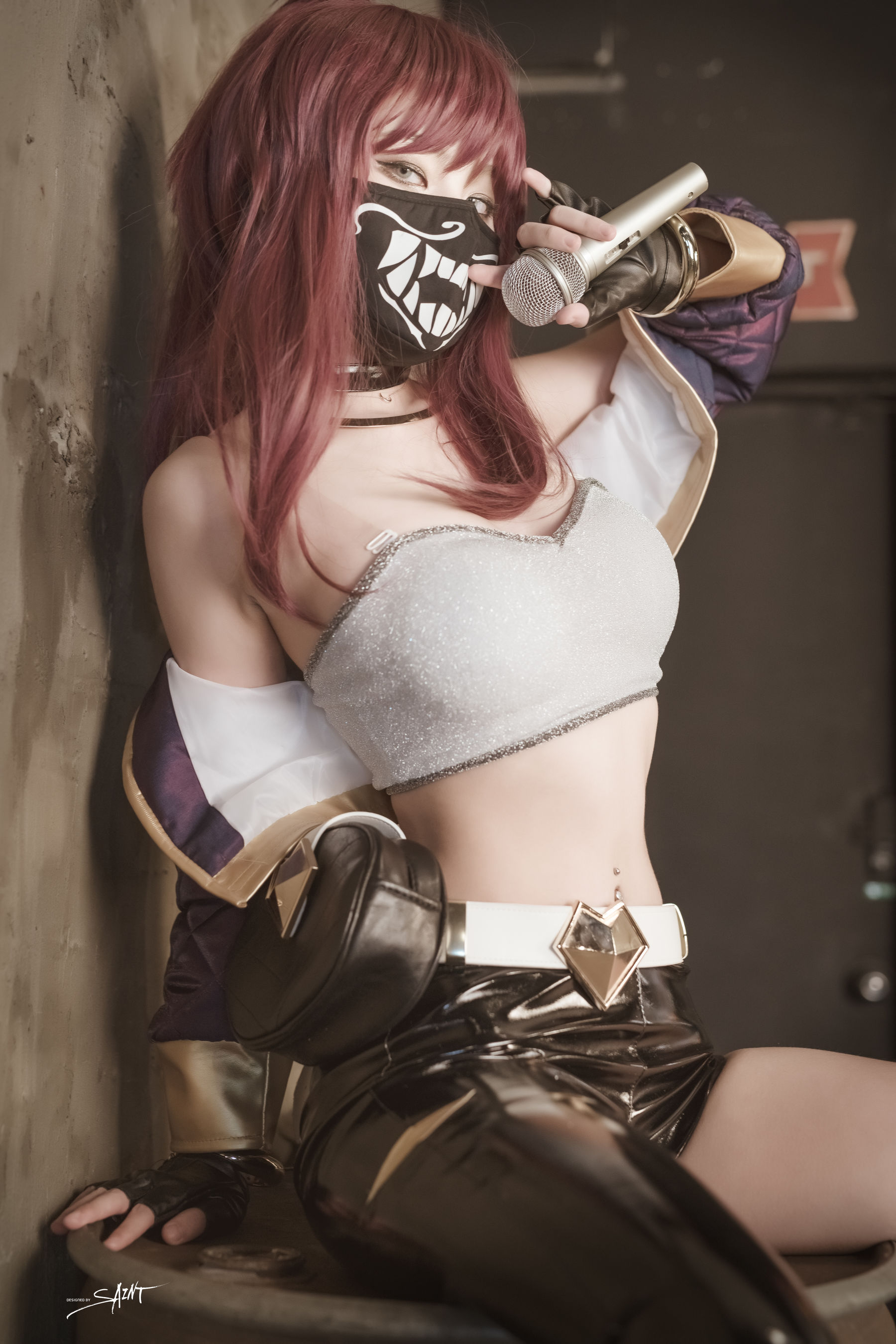[saintphotolife] Yuna – Yuna's Cos Vol.04 KDA Akali & Nier Automata [65P]