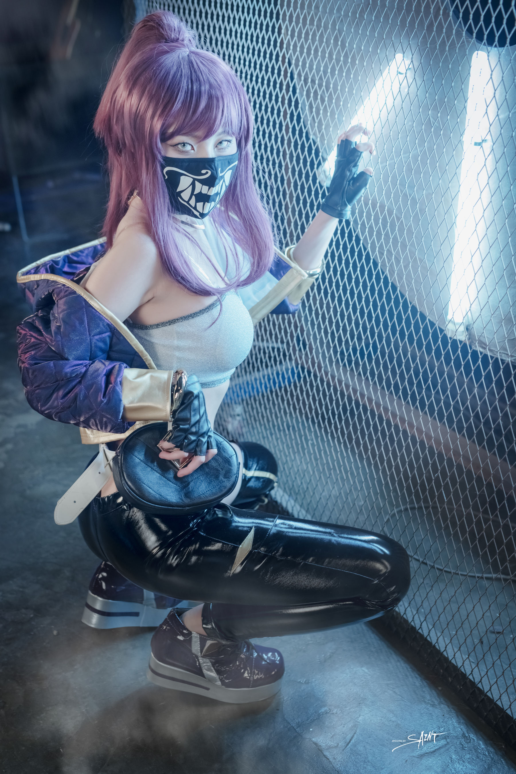[saintphotolife] Yuna – Yuna's Cos Vol.04 KDA Akali & Nier Automata [65P]
