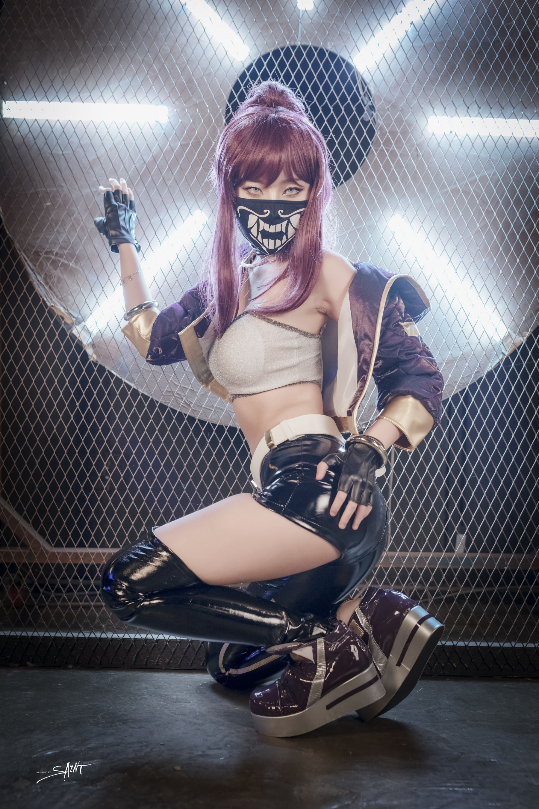 [saintphotolife] Yuna – Yuna's Cos Vol.04 KDA Akali & Nier Automata [65P]
