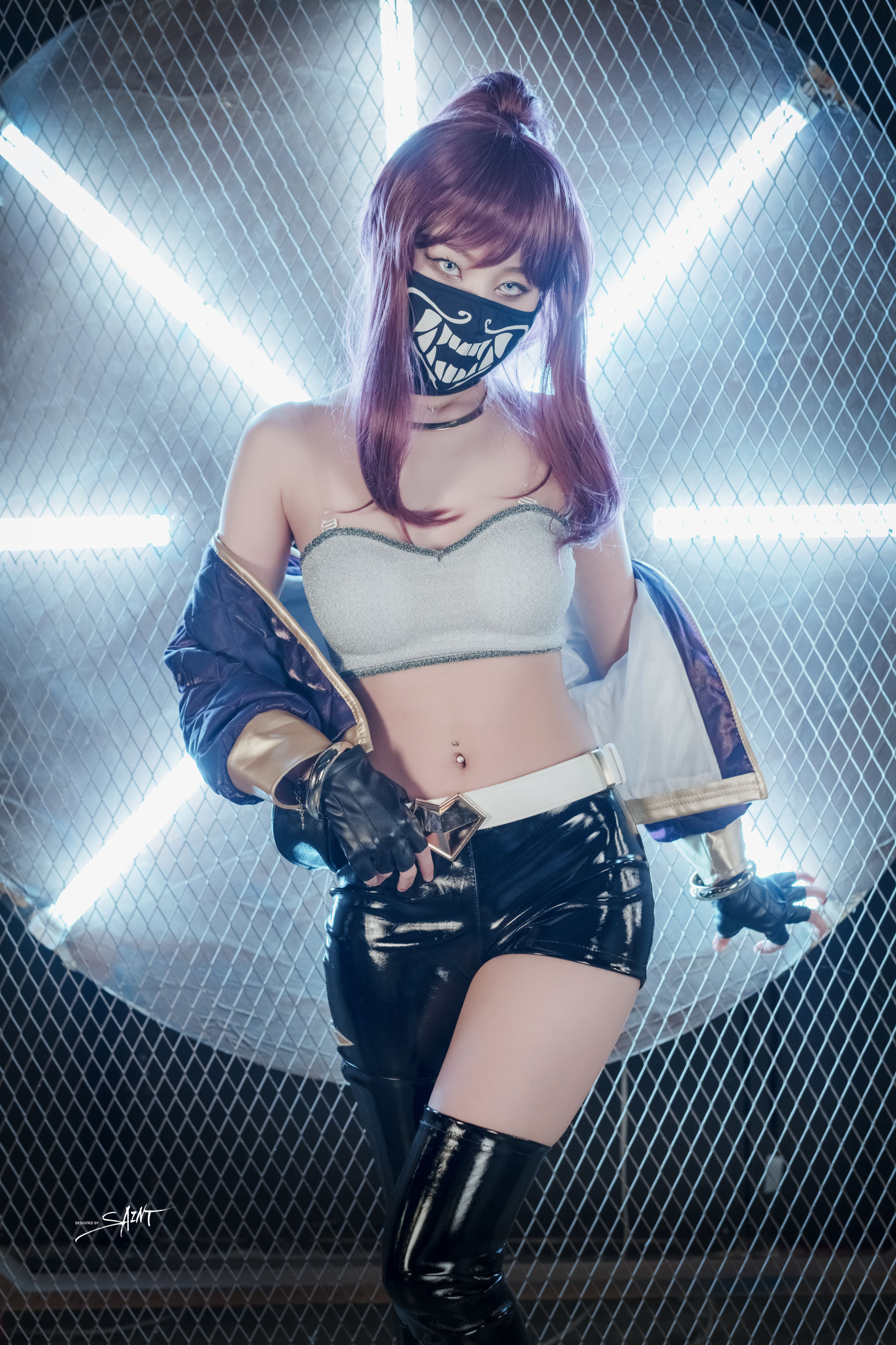 [saintphotolife] Yuna – Yuna's Cos Vol.04 KDA Akali & Nier Automata [65P]