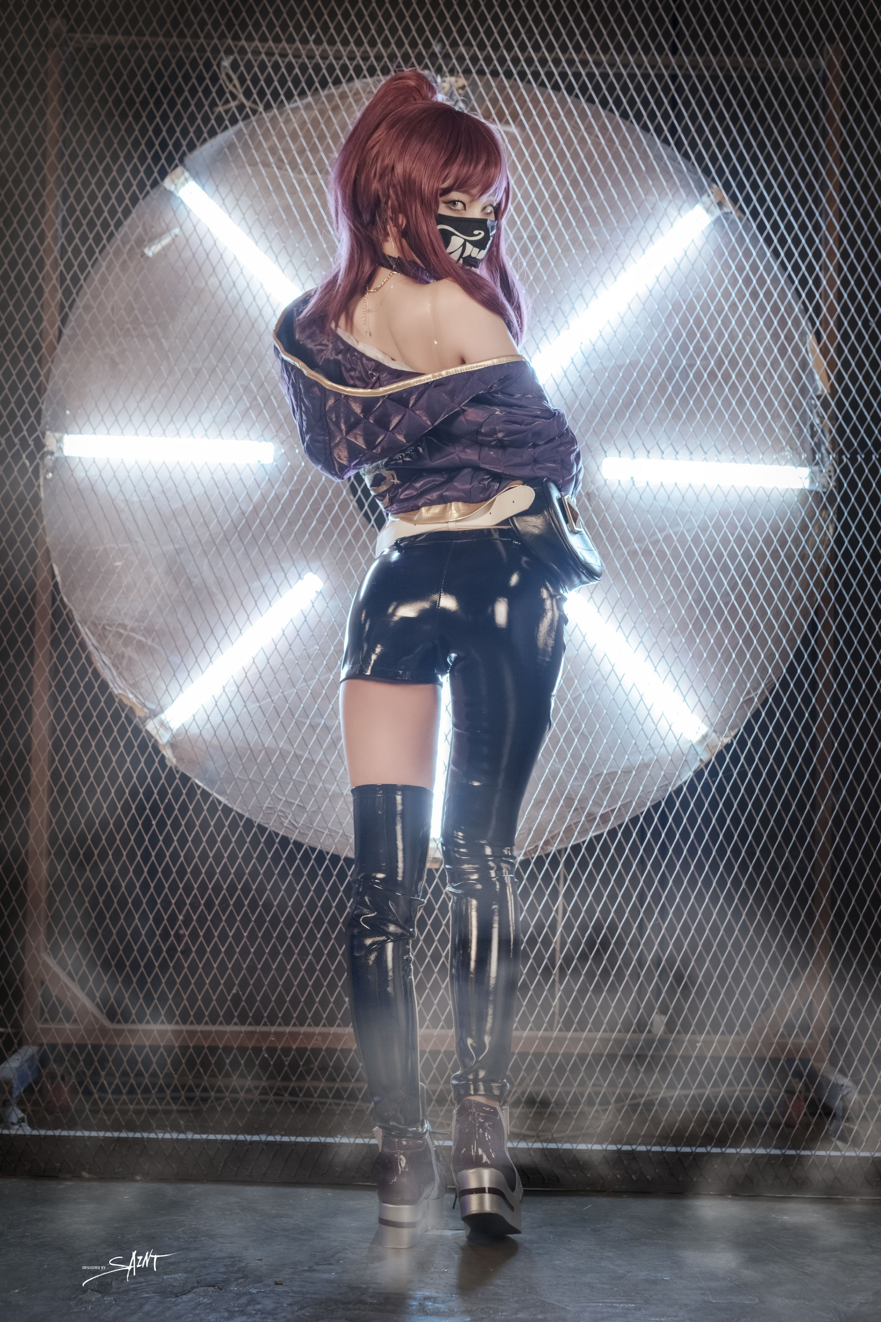[saintphotolife] Yuna – Yuna's Cos Vol.04 KDA Akali & Nier Automata [65P]