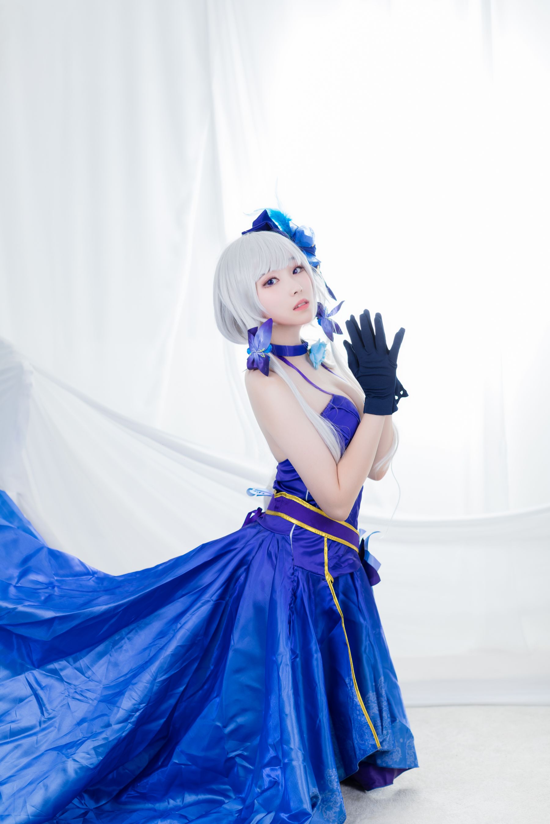 [ARTGRAVIA] 韩国妹子 BamBi写真 – Azur Lane – Illustrious (Never-Ending Tea Party ver.) [42P]