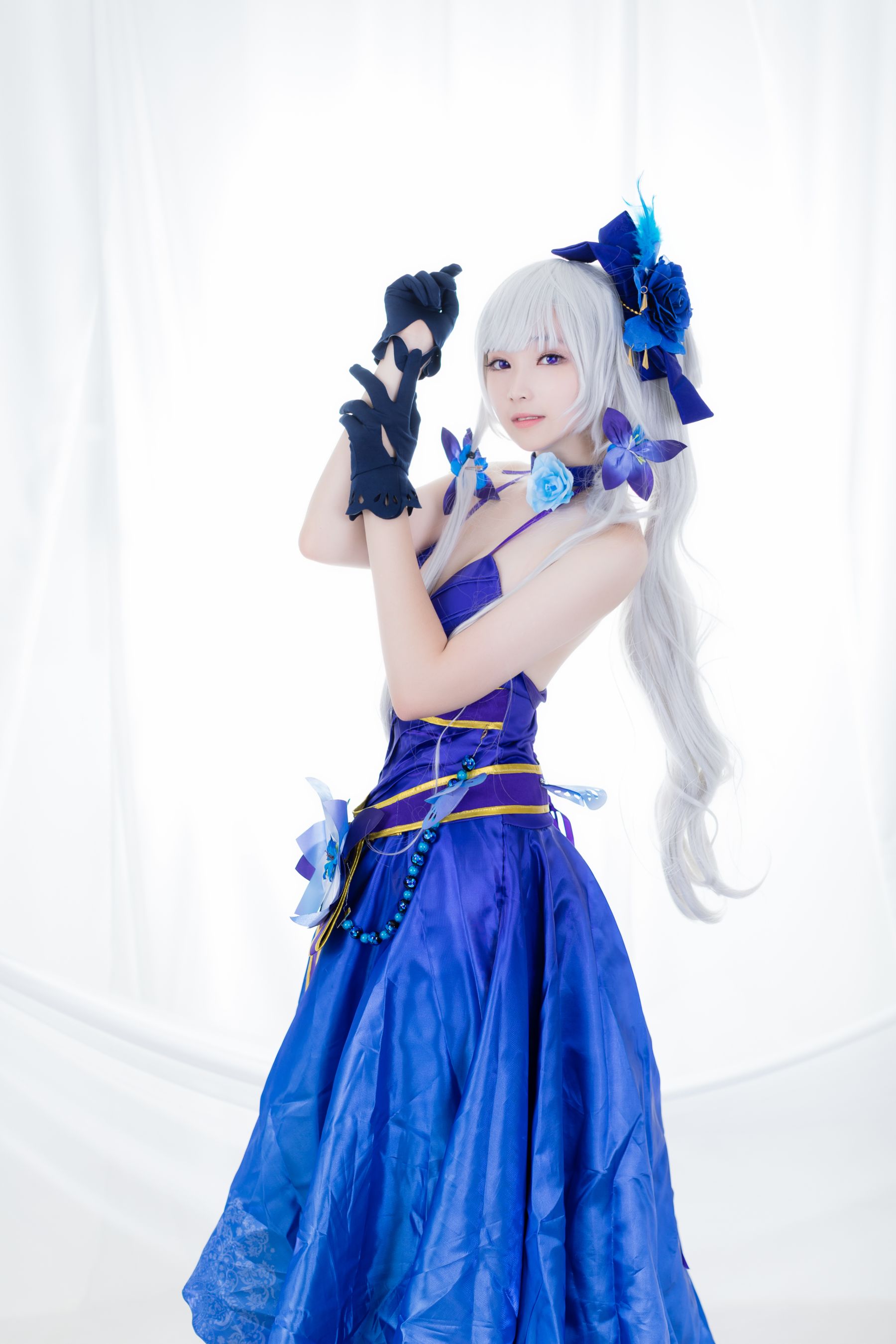 [ARTGRAVIA] 韩国妹子 BamBi写真 – Azur Lane – Illustrious (Never-Ending Tea Party ver.) [42P]