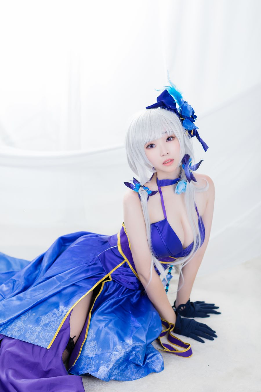 [ARTGRAVIA] 韩国妹子 BamBi写真 – Azur Lane – Illustrious (Never-Ending Tea Party ver.) [42P]