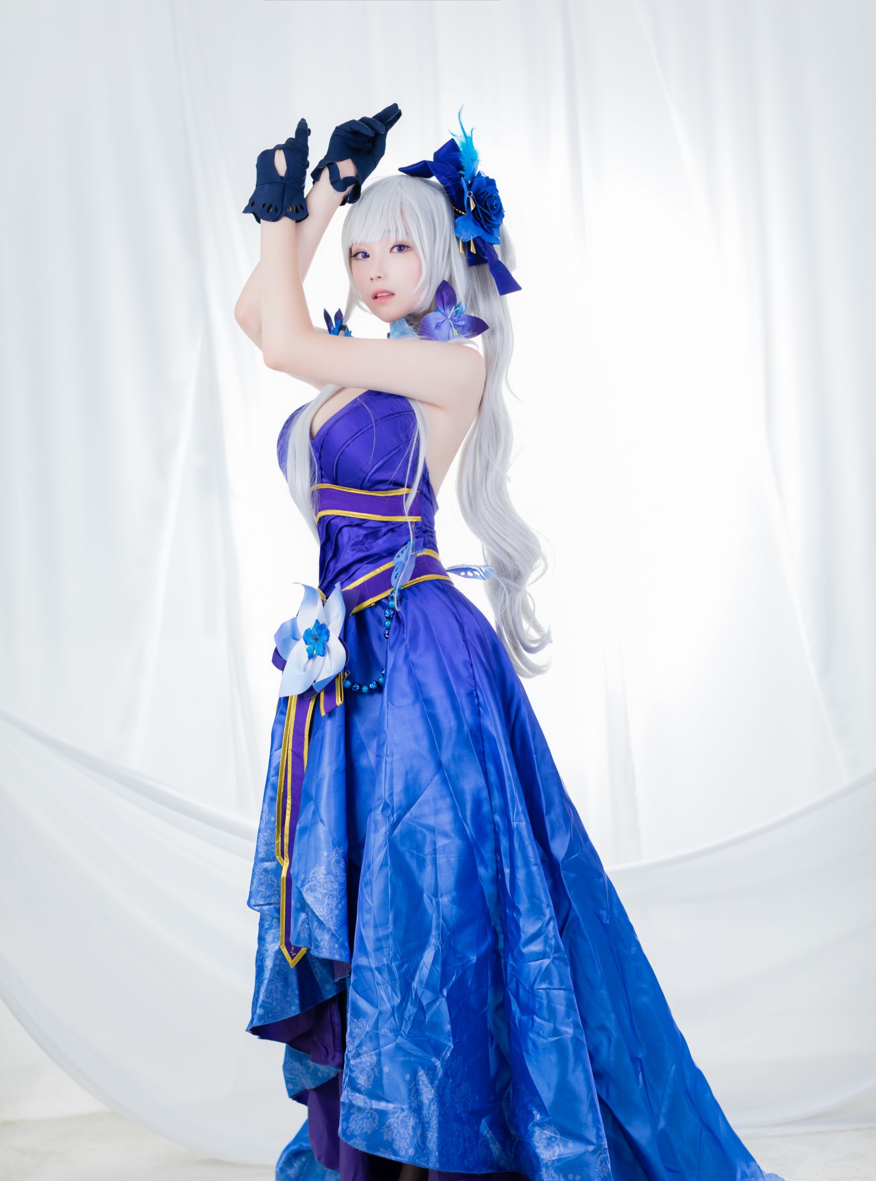 [ARTGRAVIA] 韩国妹子 BamBi写真 – Azur Lane – Illustrious (Never-Ending Tea Party ver.) [42P]
