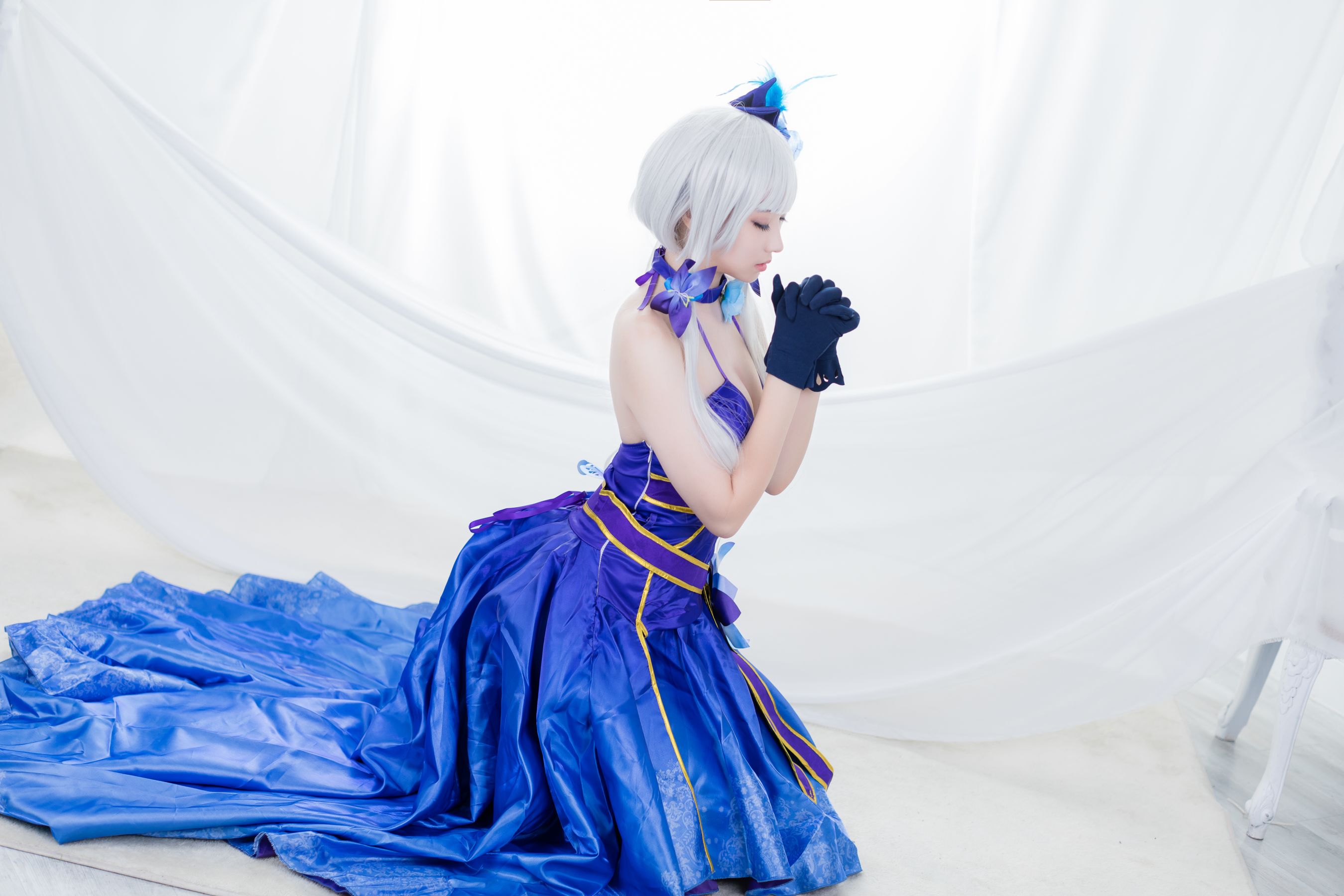 [ARTGRAVIA] 韩国妹子 BamBi写真 – Azur Lane – Illustrious (Never-Ending Tea Party ver.) [42P]