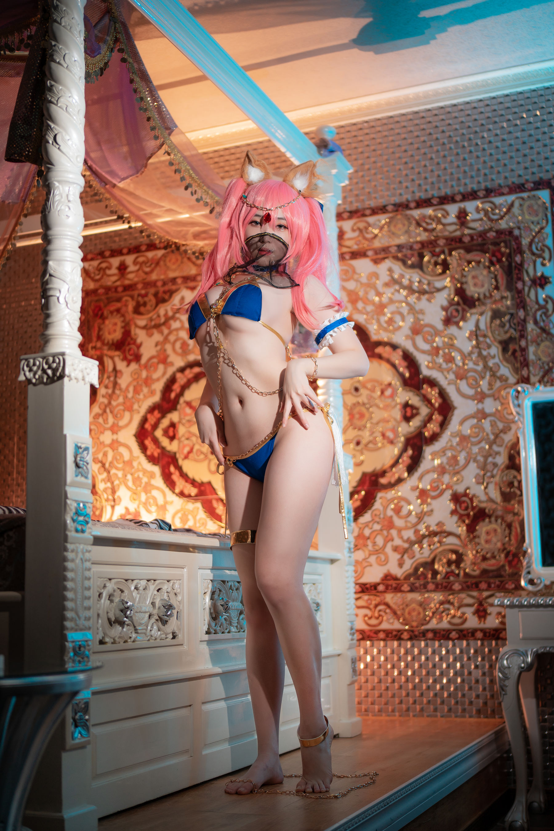 [CreamSoda] Bambi – Cosplay Tamamo&Kama [40P]