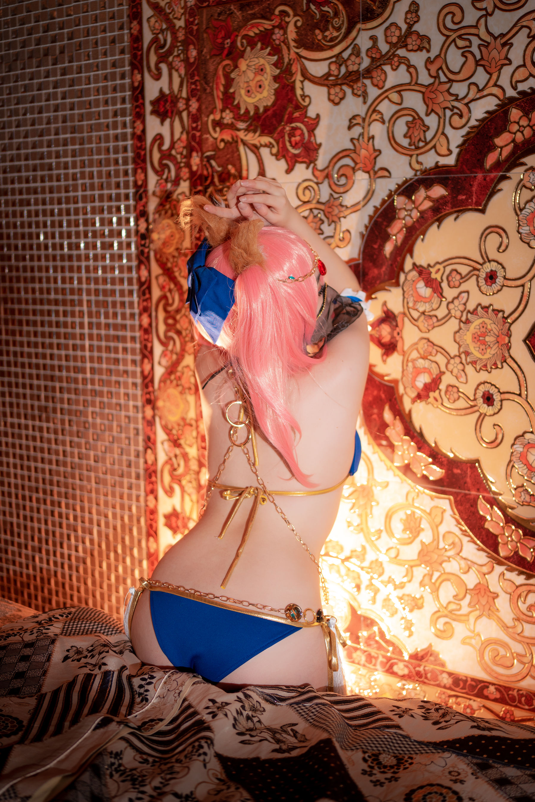 [CreamSoda] Bambi – Cosplay Tamamo&Kama [40P]