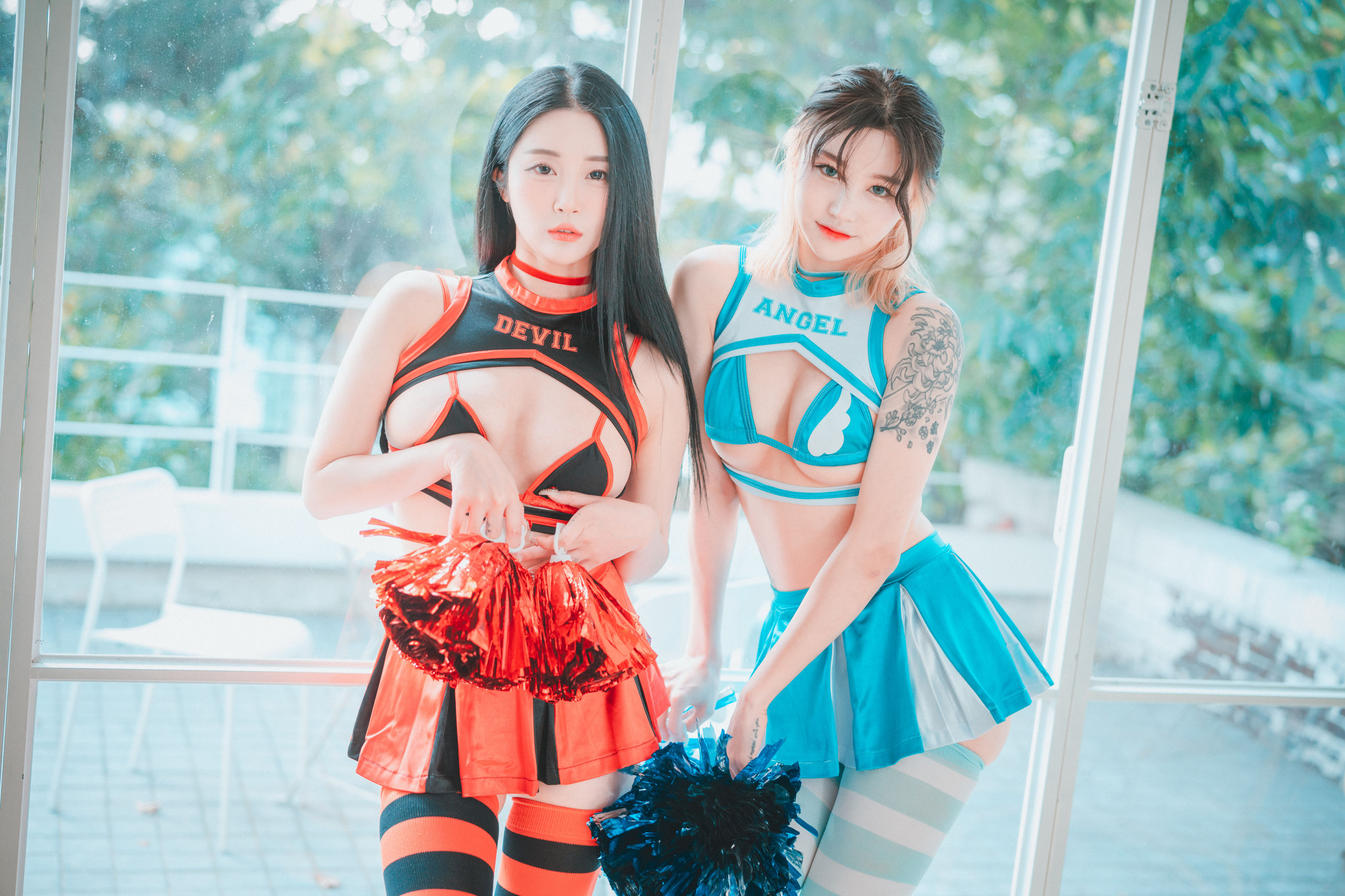 [DJAWA] Bomi & Taeri – Devil 666 & Angel 777 [81P]
