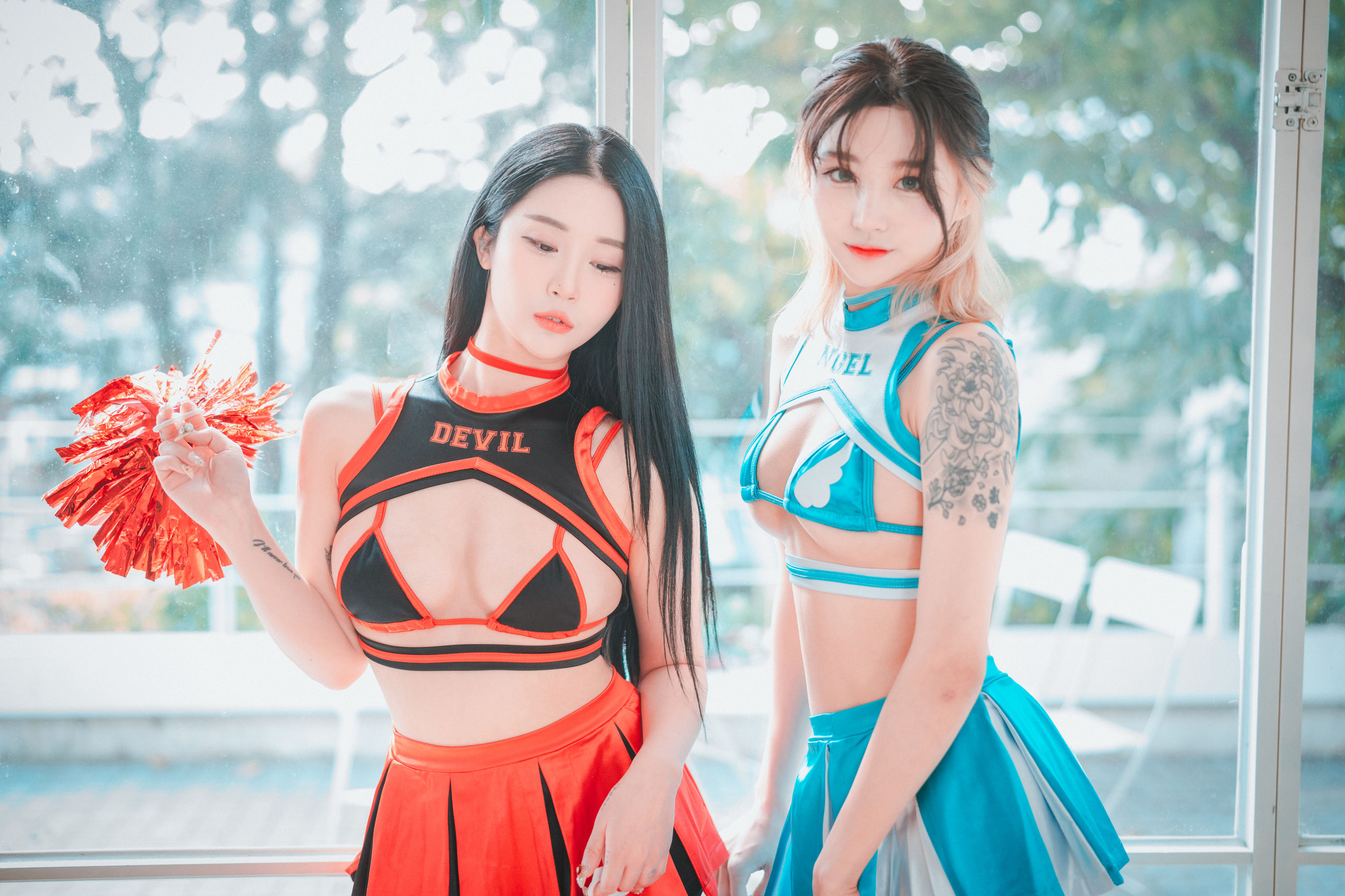 [DJAWA] Bomi & Taeri – Devil 666 & Angel 777 [81P]