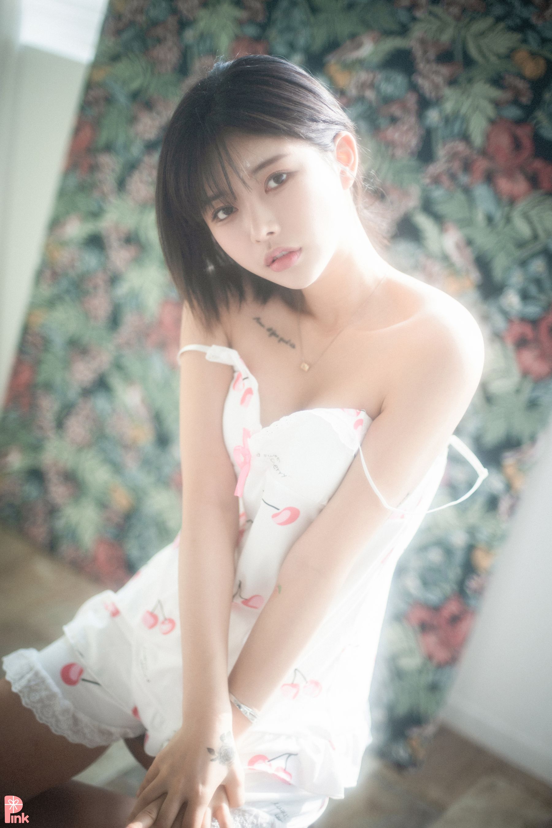 PINK RIBBON Uuuha – Floral – 1 [52P]