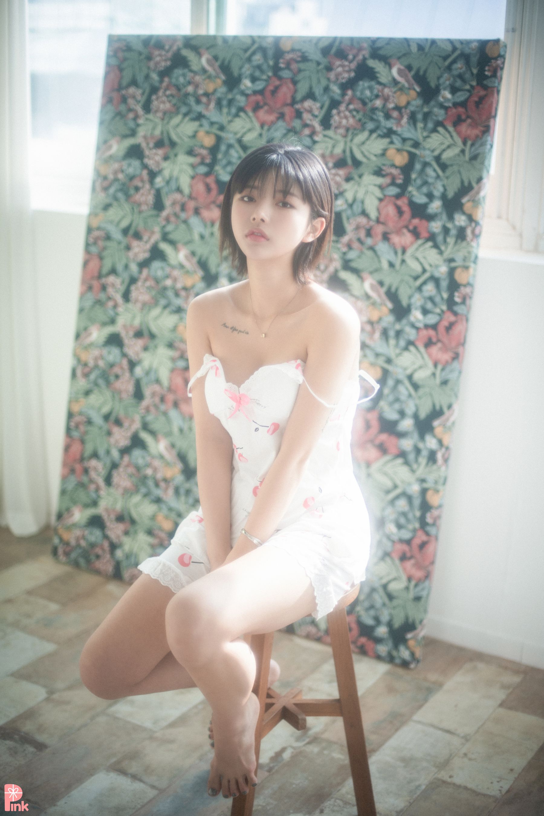 PINK RIBBON Uuuha – Floral – 1 [52P]