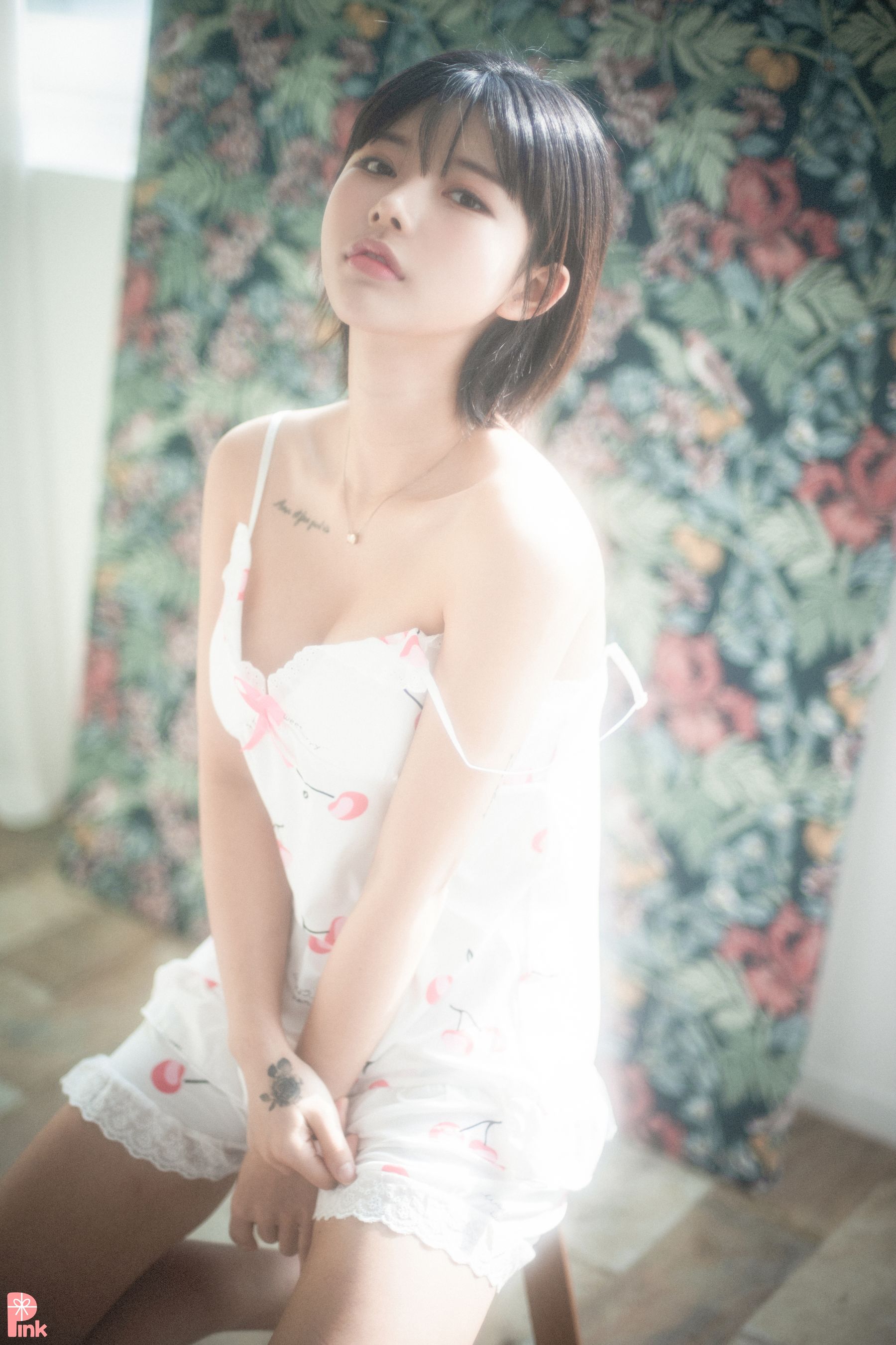 PINK RIBBON Uuuha – Floral – 1 [52P]