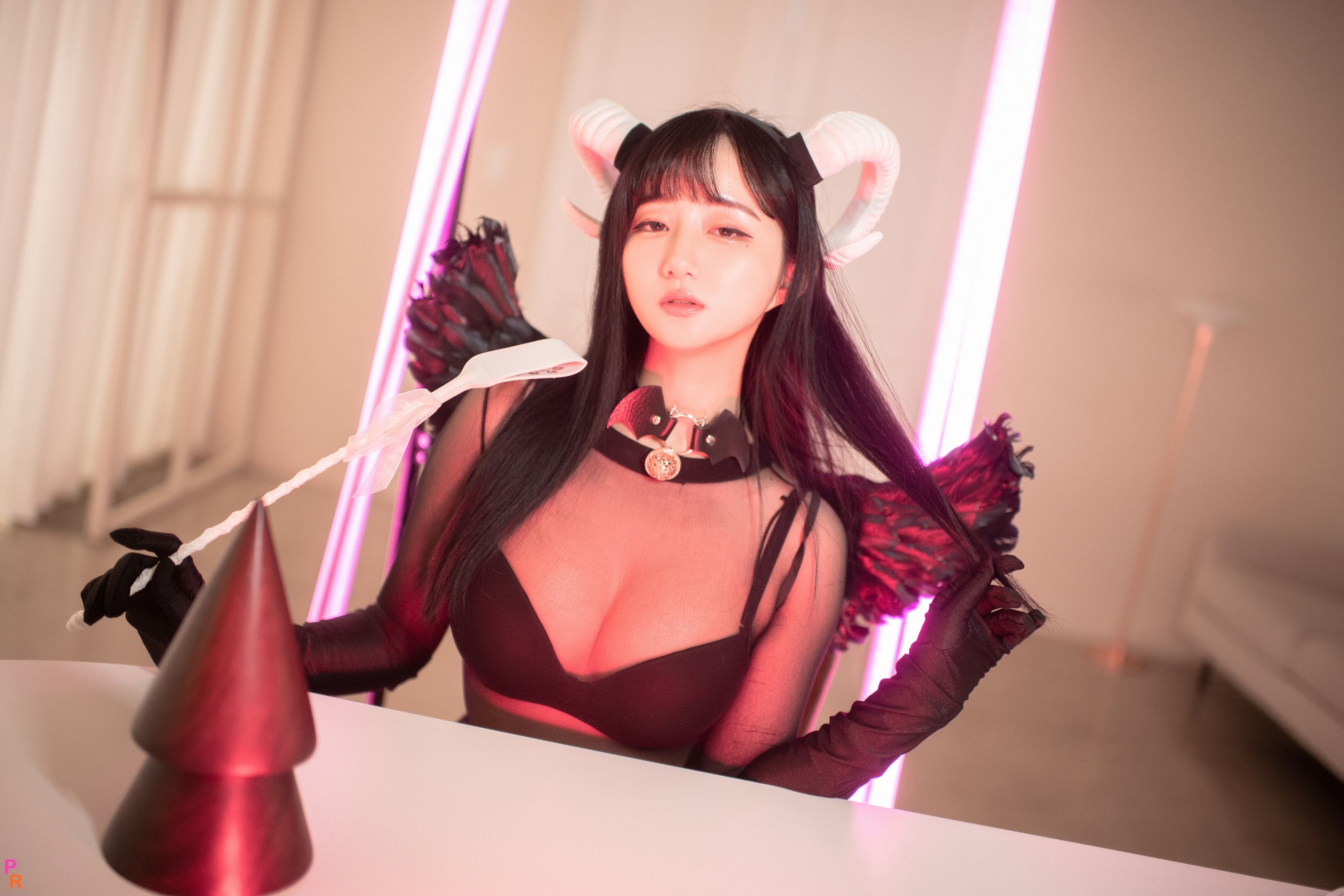 [PINK RIBBON] Jina – Succubus perspective [59P]