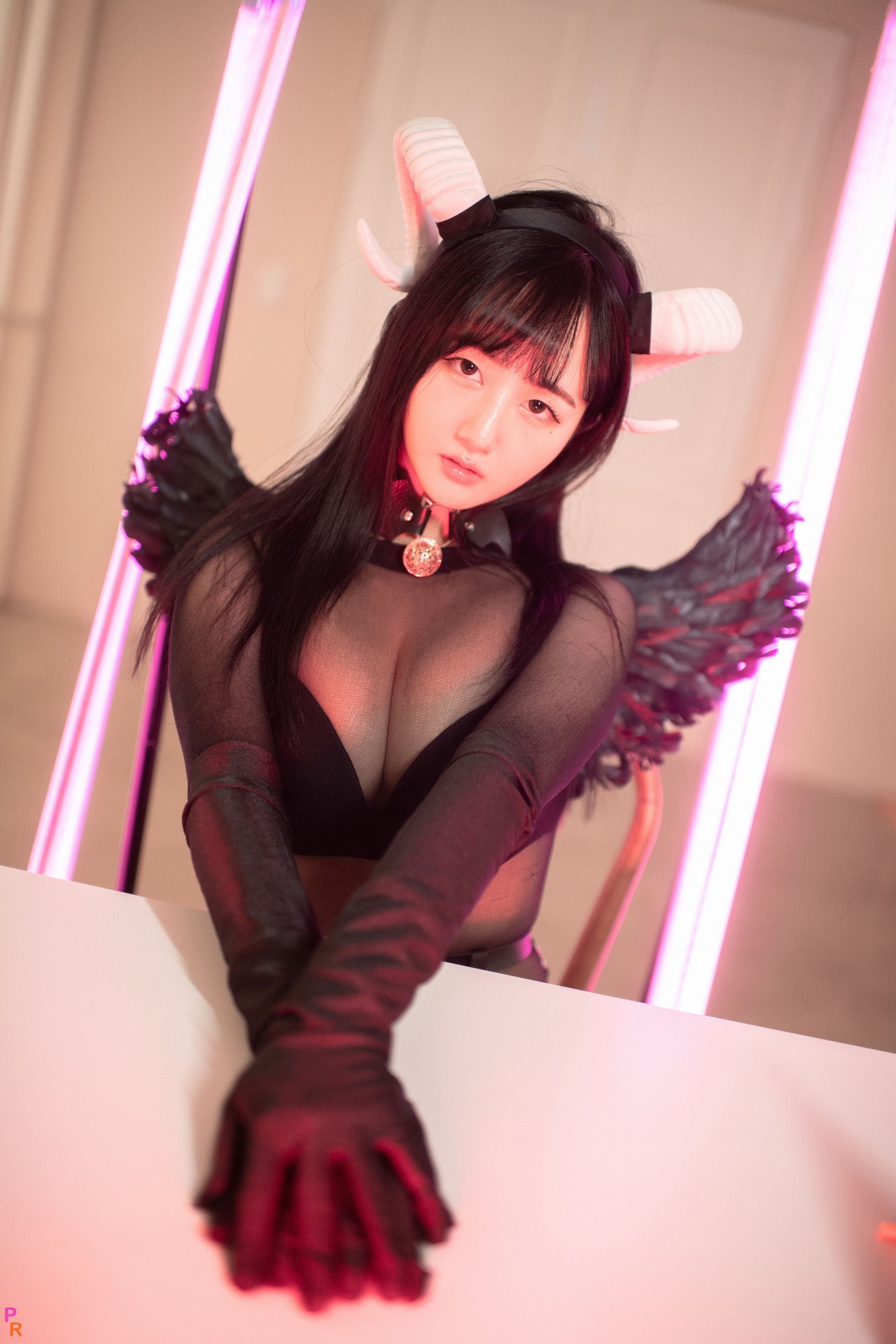[PINK RIBBON] Jina – Succubus perspective [59P]