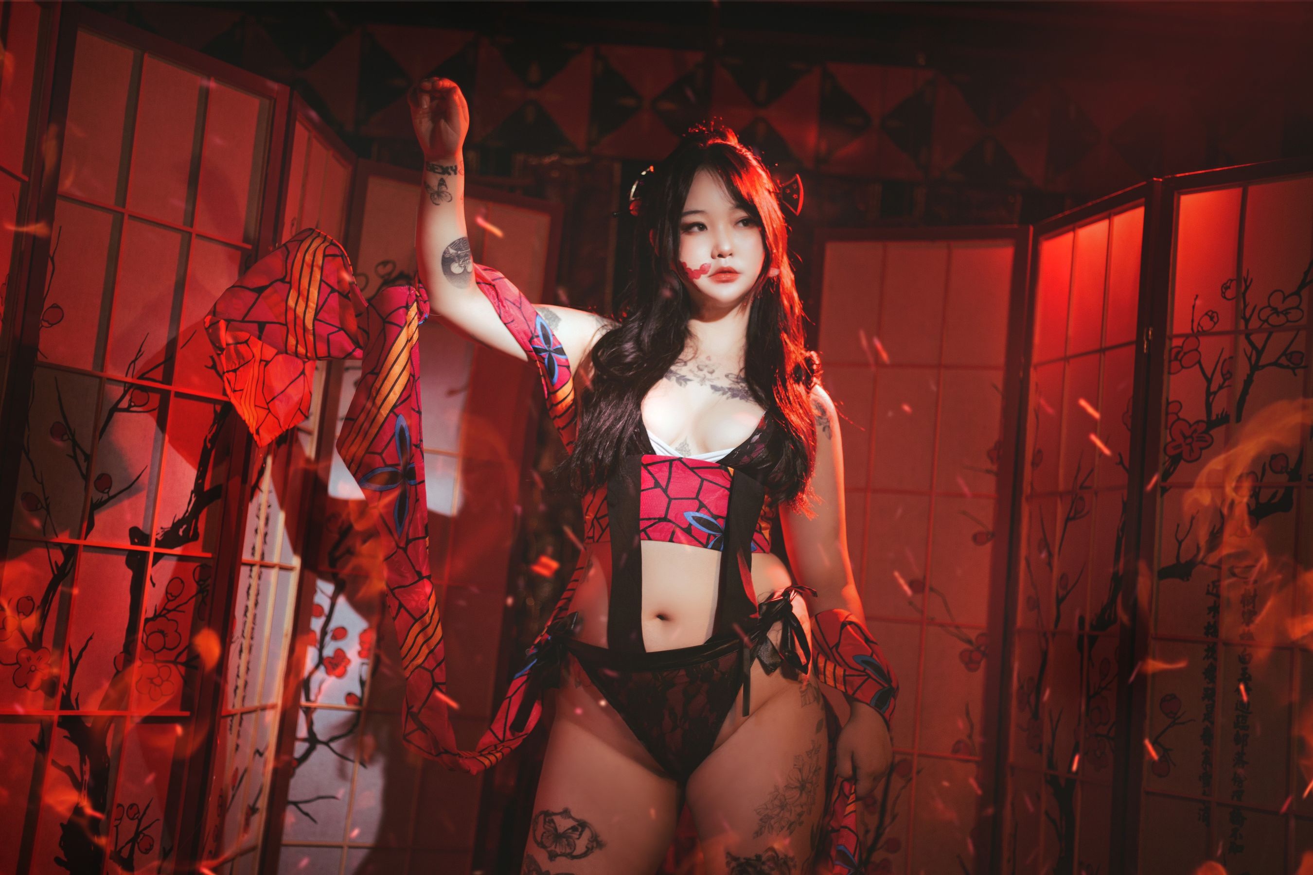 Boyeon – Demon Slayer Daki [33P]