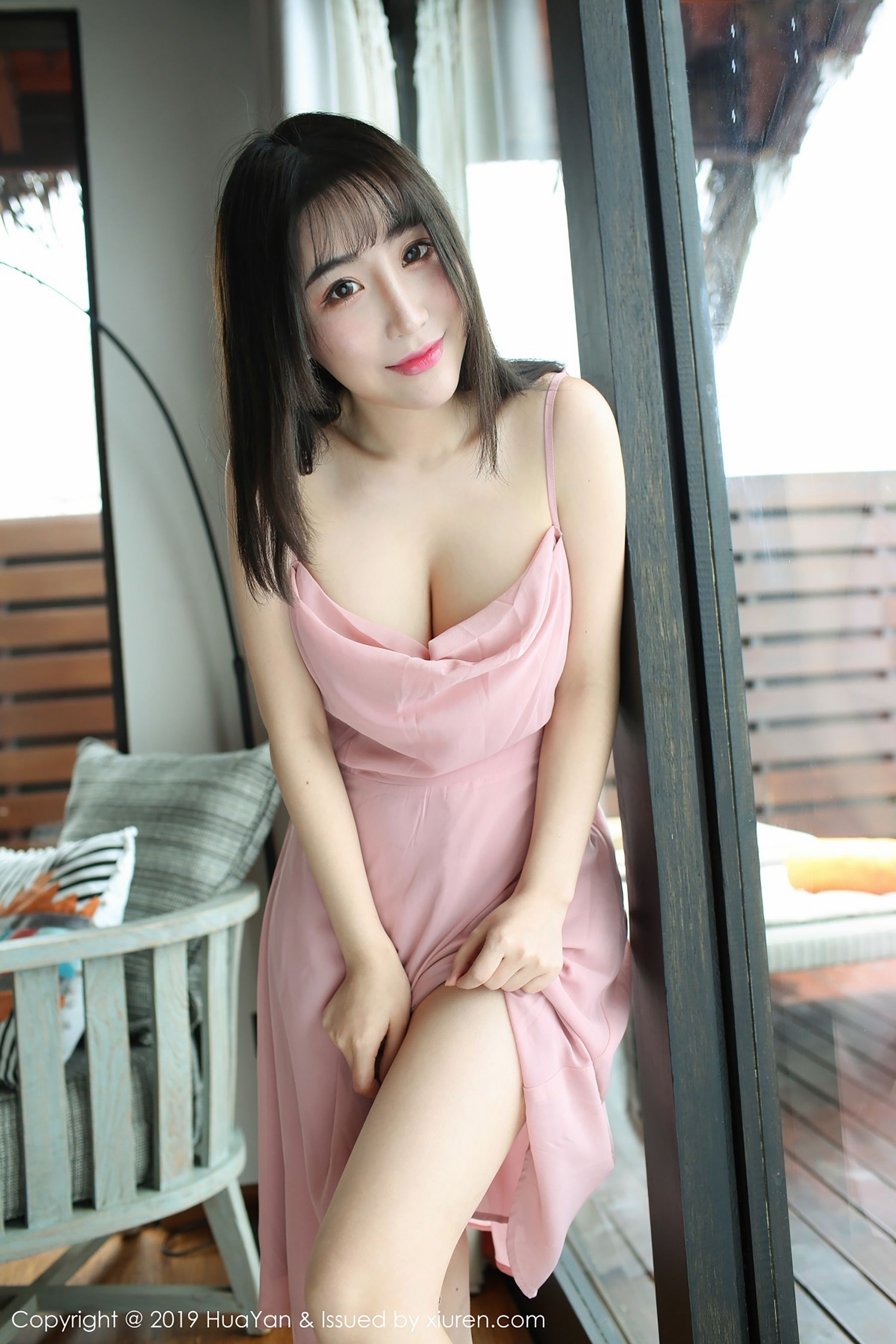 HUAYAN 花の颜 Vol.062 绯月樱-Cherry [51P]