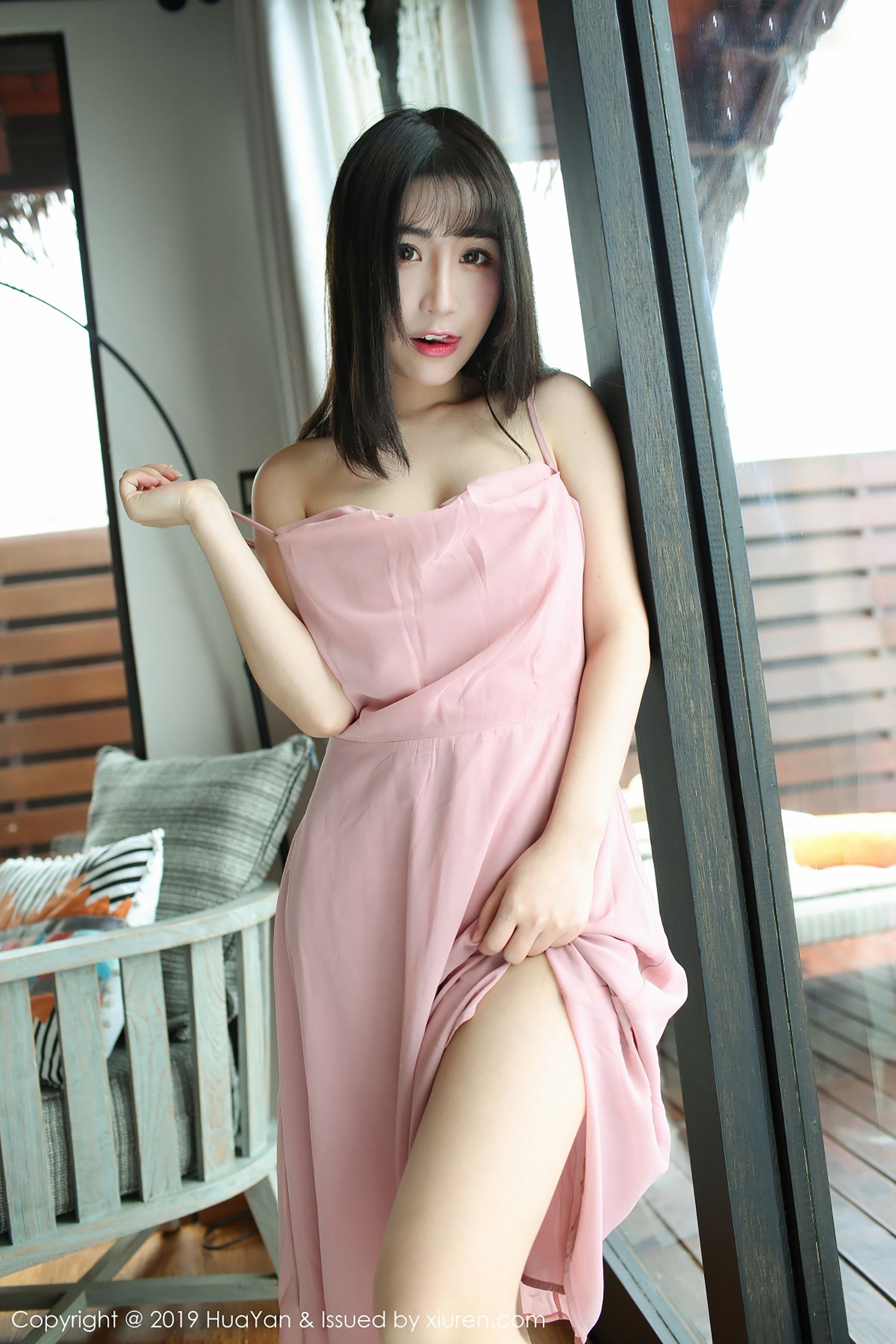 HUAYAN 花の颜 Vol.062 绯月樱-Cherry [51P]