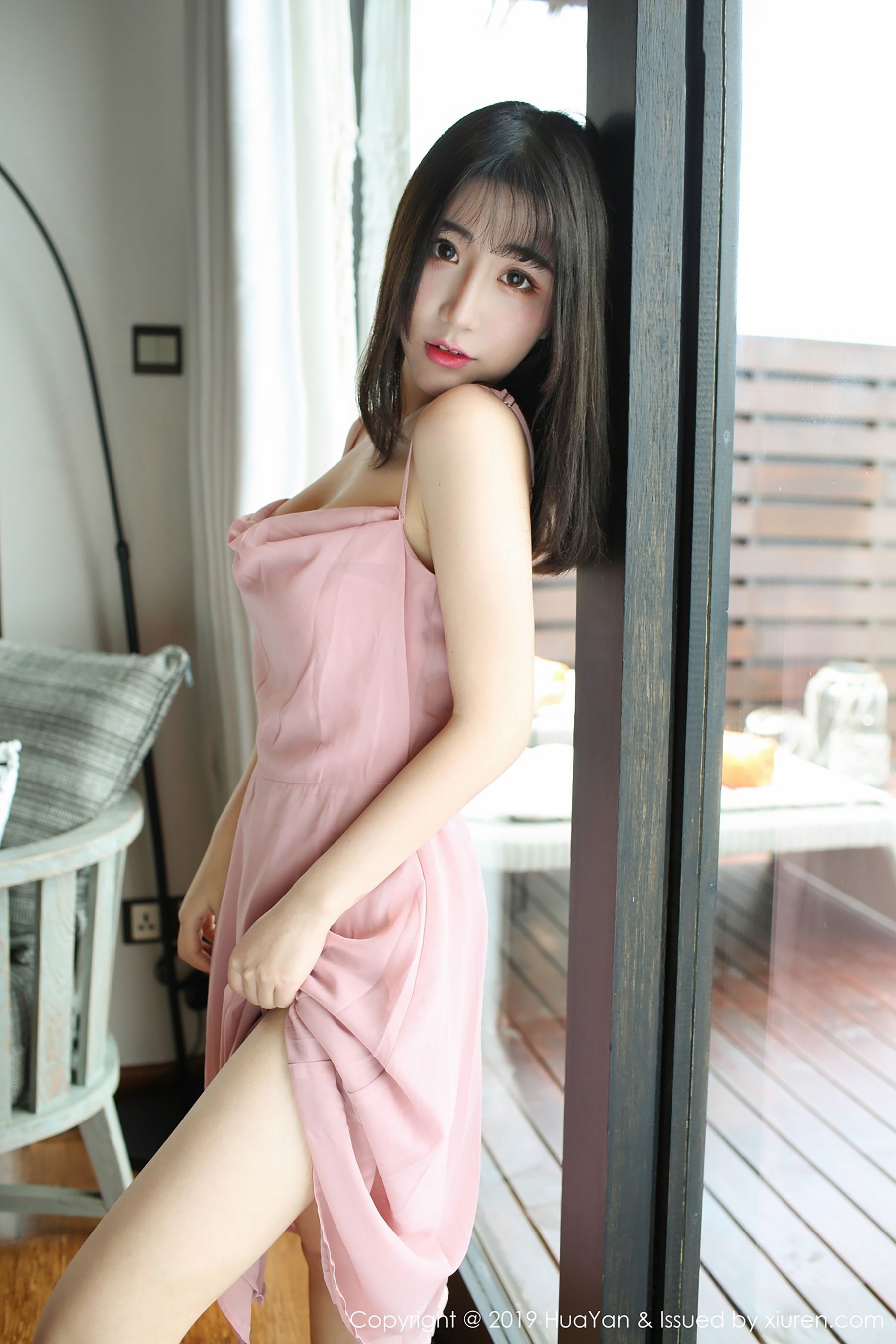 HUAYAN 花の颜 Vol.062 绯月樱-Cherry [51P]