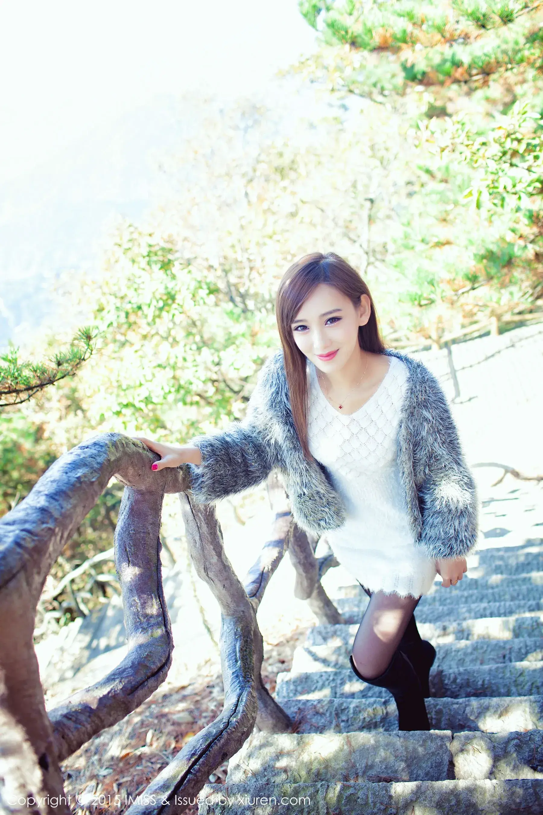 李玉洁Daisy《武汉大别山薄刀峰旅拍》 爱蜜社IMiss Vol.040