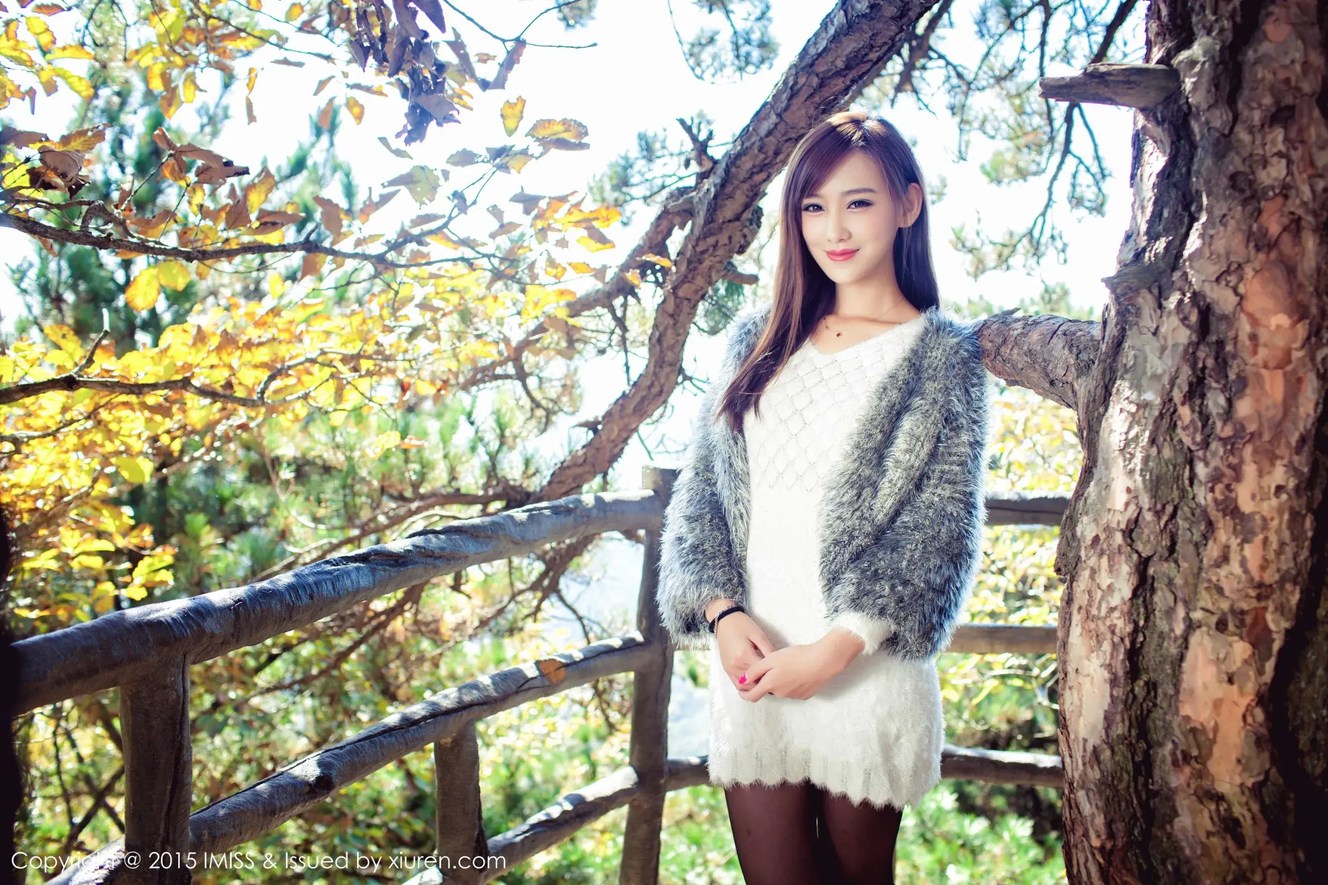 李玉洁Daisy《武汉大别山薄刀峰旅拍》 爱蜜社IMiss Vol.040