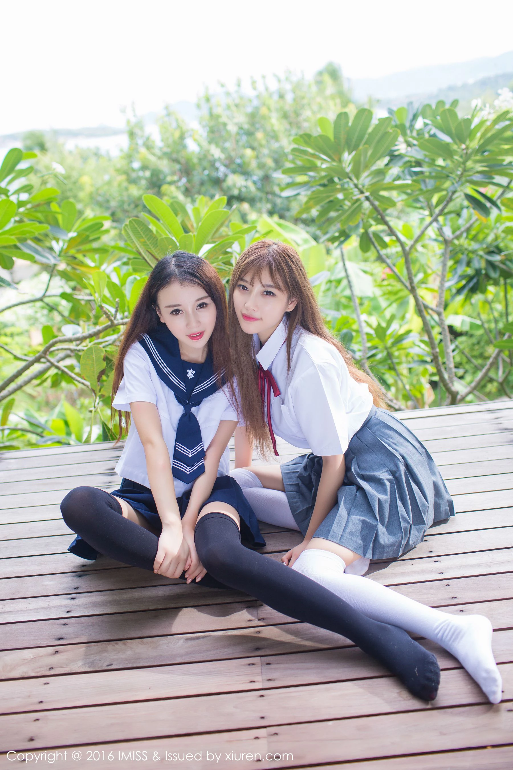 赵小米Kitty、sugar小甜心CC《闺蜜》 爱蜜社IMiss Vol.133
