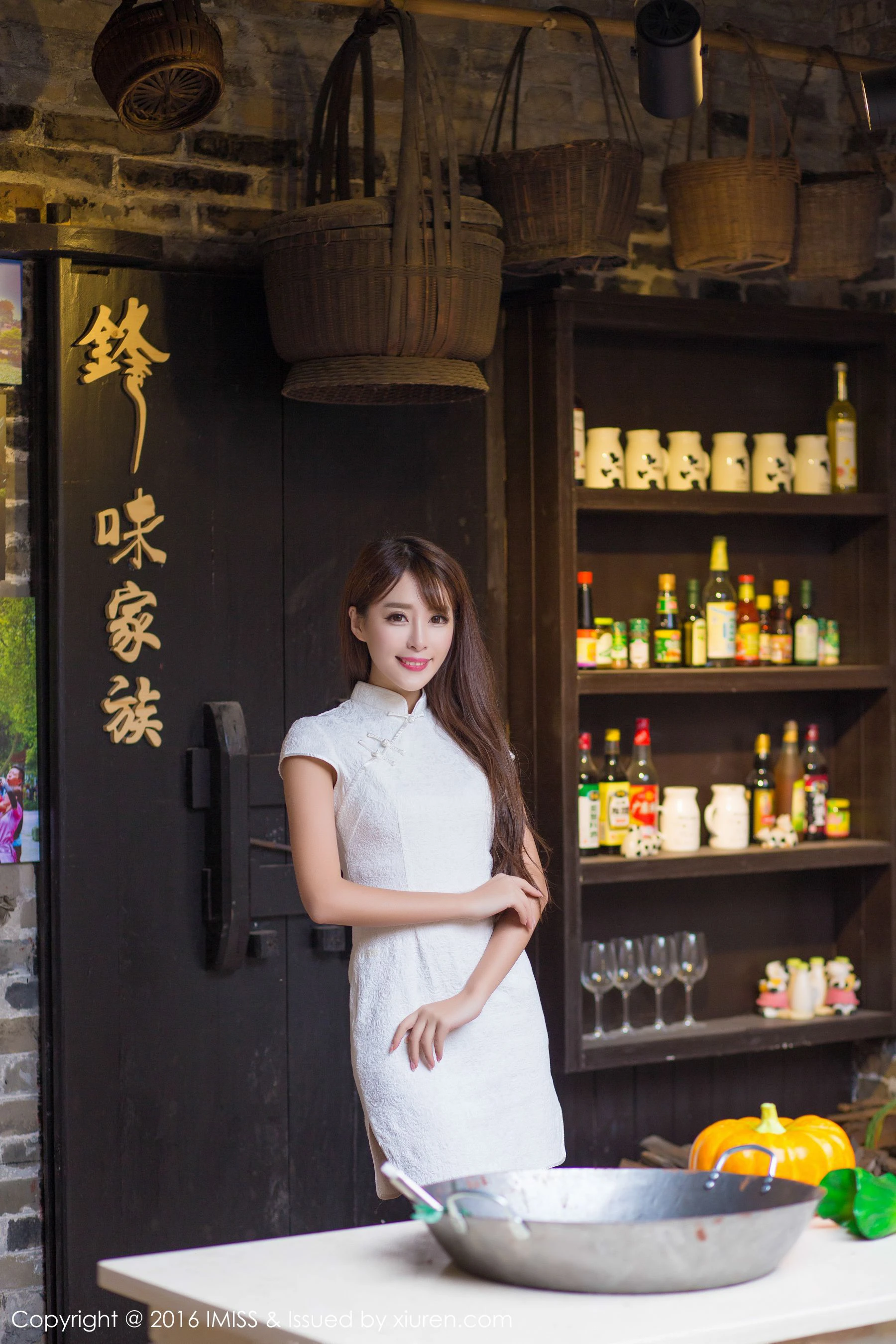 王曼妮、谭小雅《古典旗袍系列》爱蜜社IMiss Vol.070