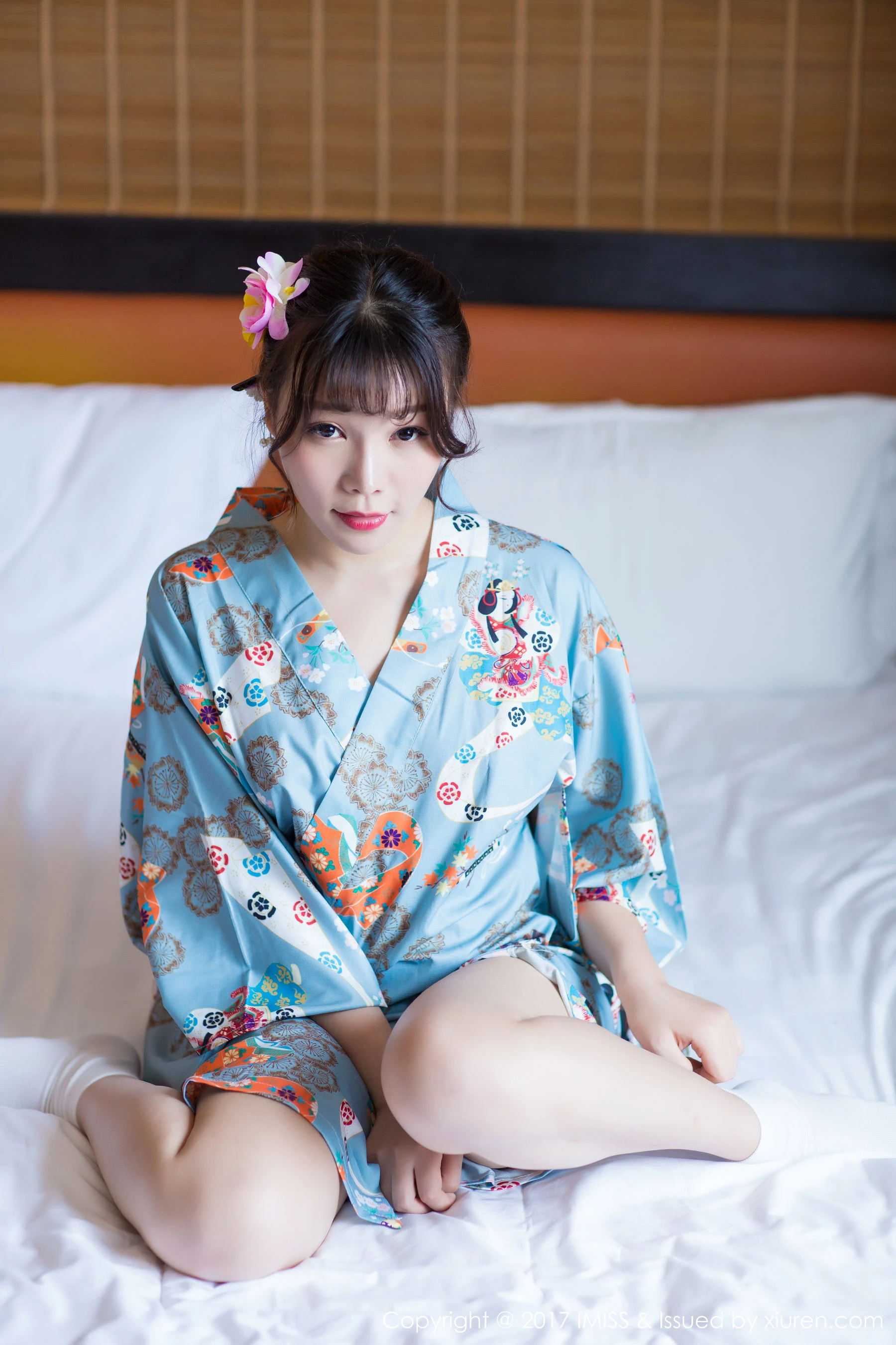 芝芝Booty《韵味和服+性感内衣》 爱蜜社 VOL.173