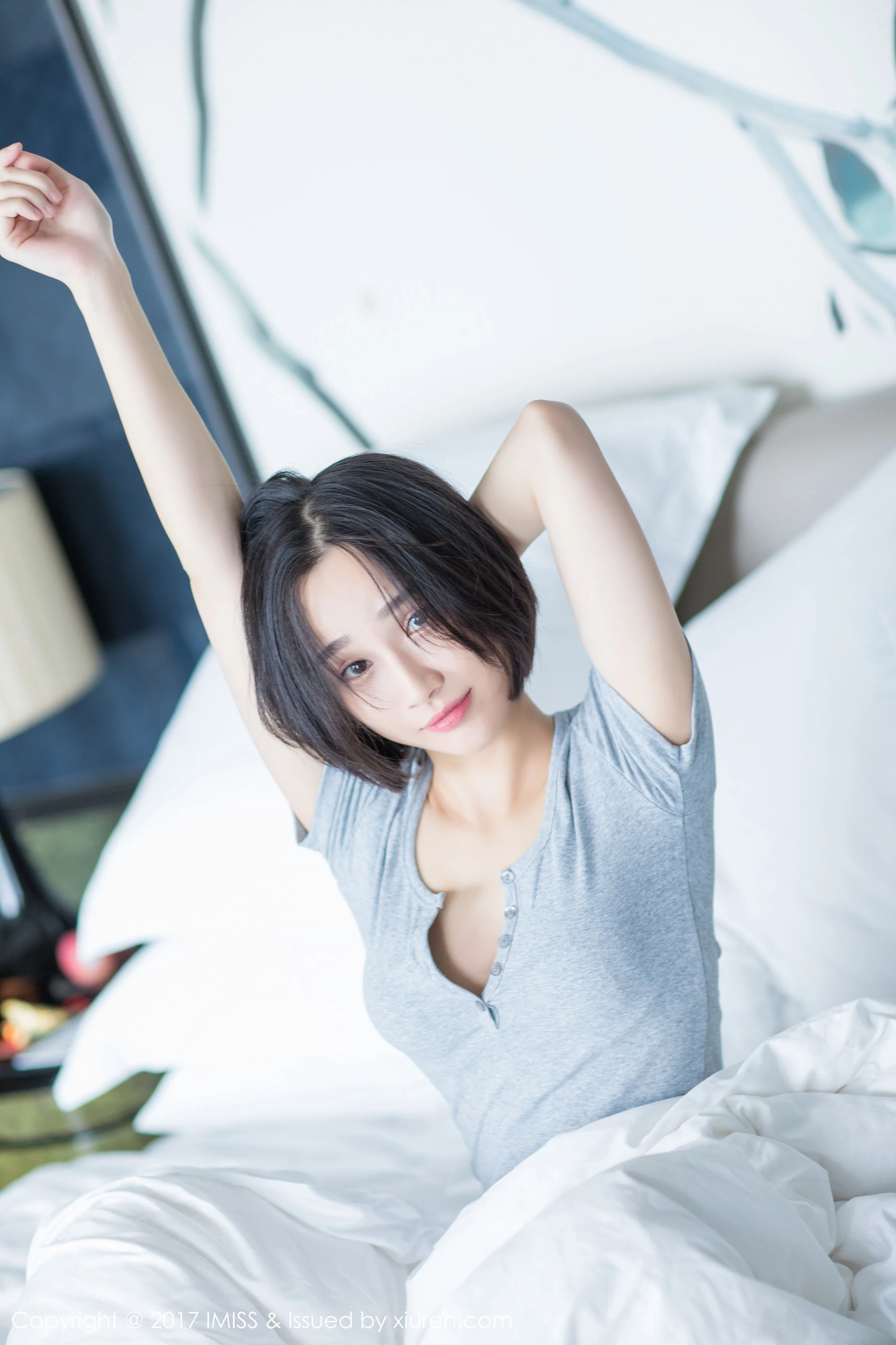 莉雅Livia《日系短发女神》 爱蜜社 VOL.178