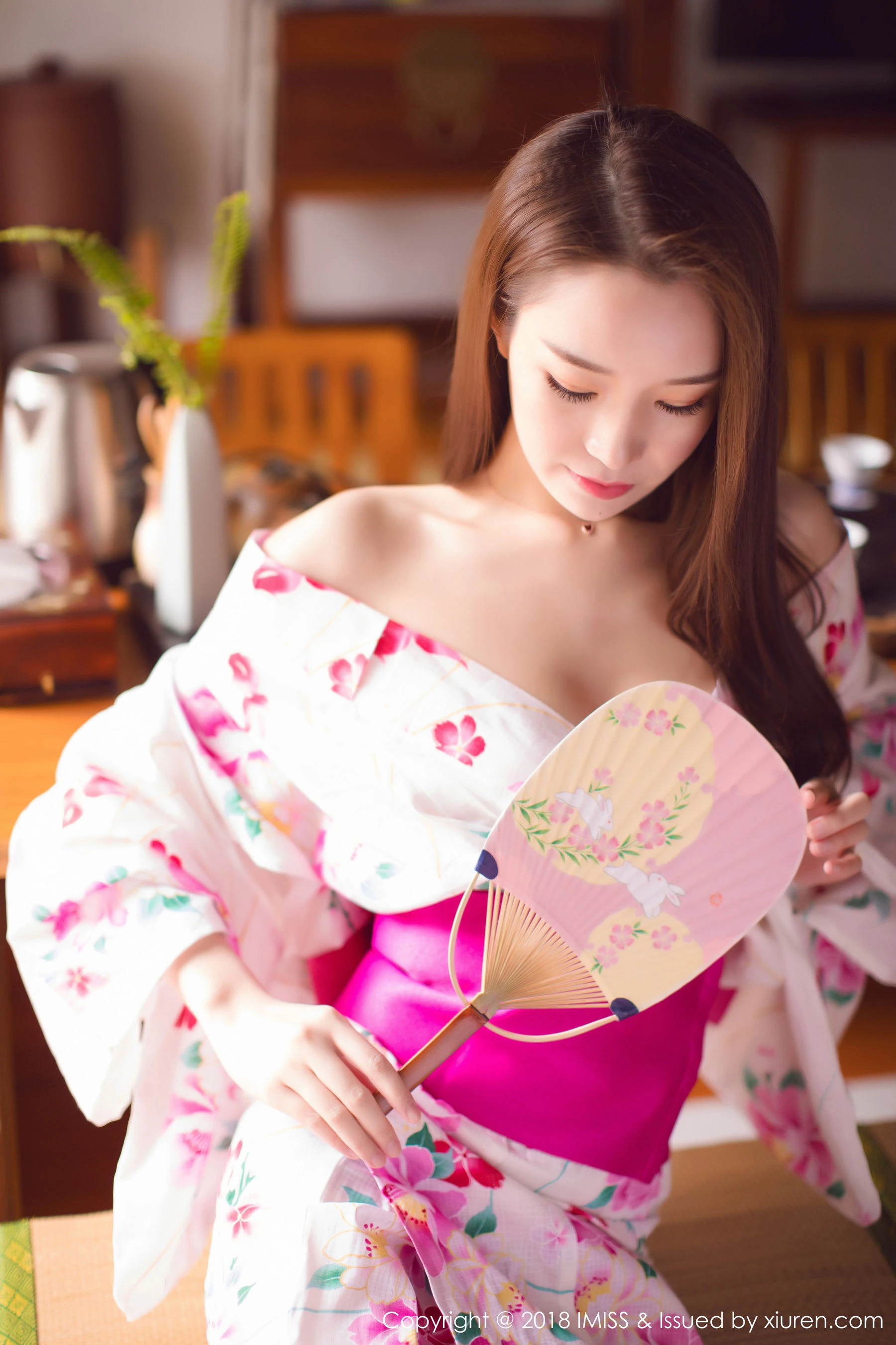 新人模特katrina《首套写真》 爱蜜社IMiss Vol.252