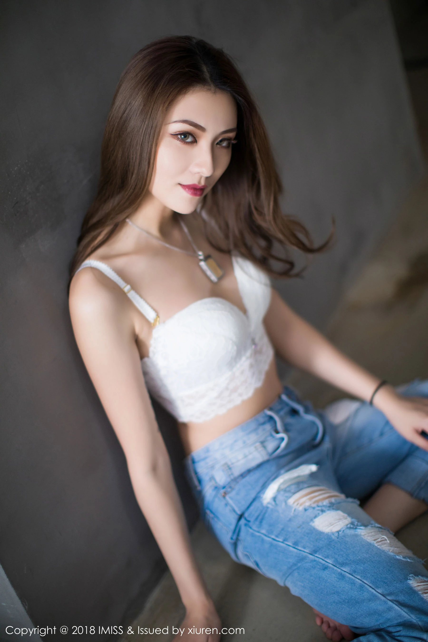 模特Arlie《丹凤双眼似水》 爱蜜社IMiss Vol.250