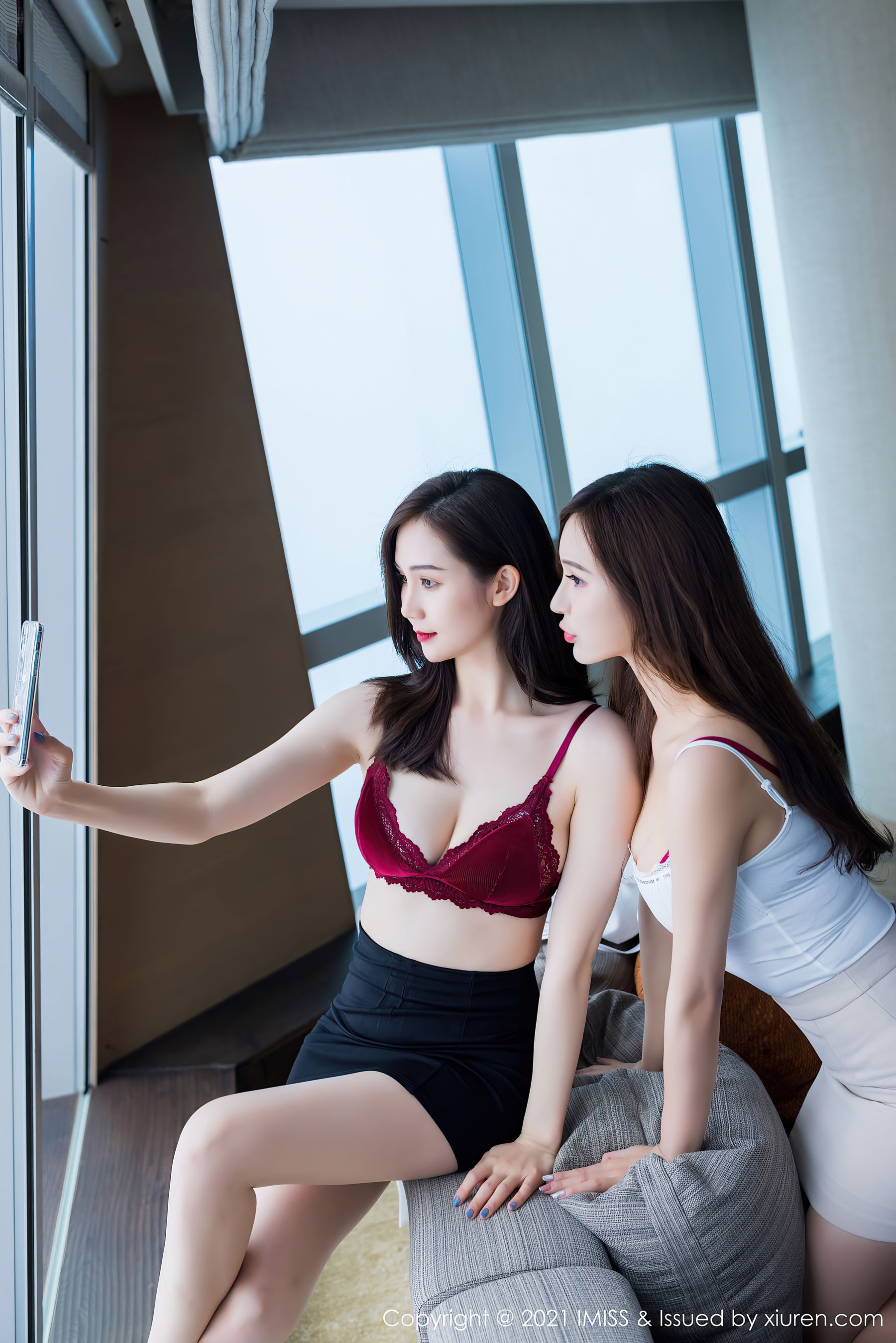 爱蜜社IMiss Vol.570 @Lavinia肉肉 & @SISY思