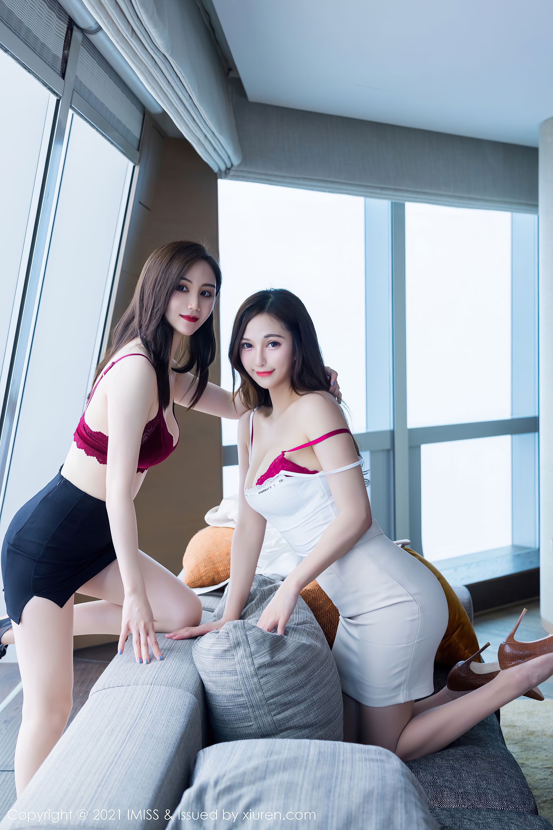 爱蜜社IMiss Vol.570 @Lavinia肉肉 & @SISY思
