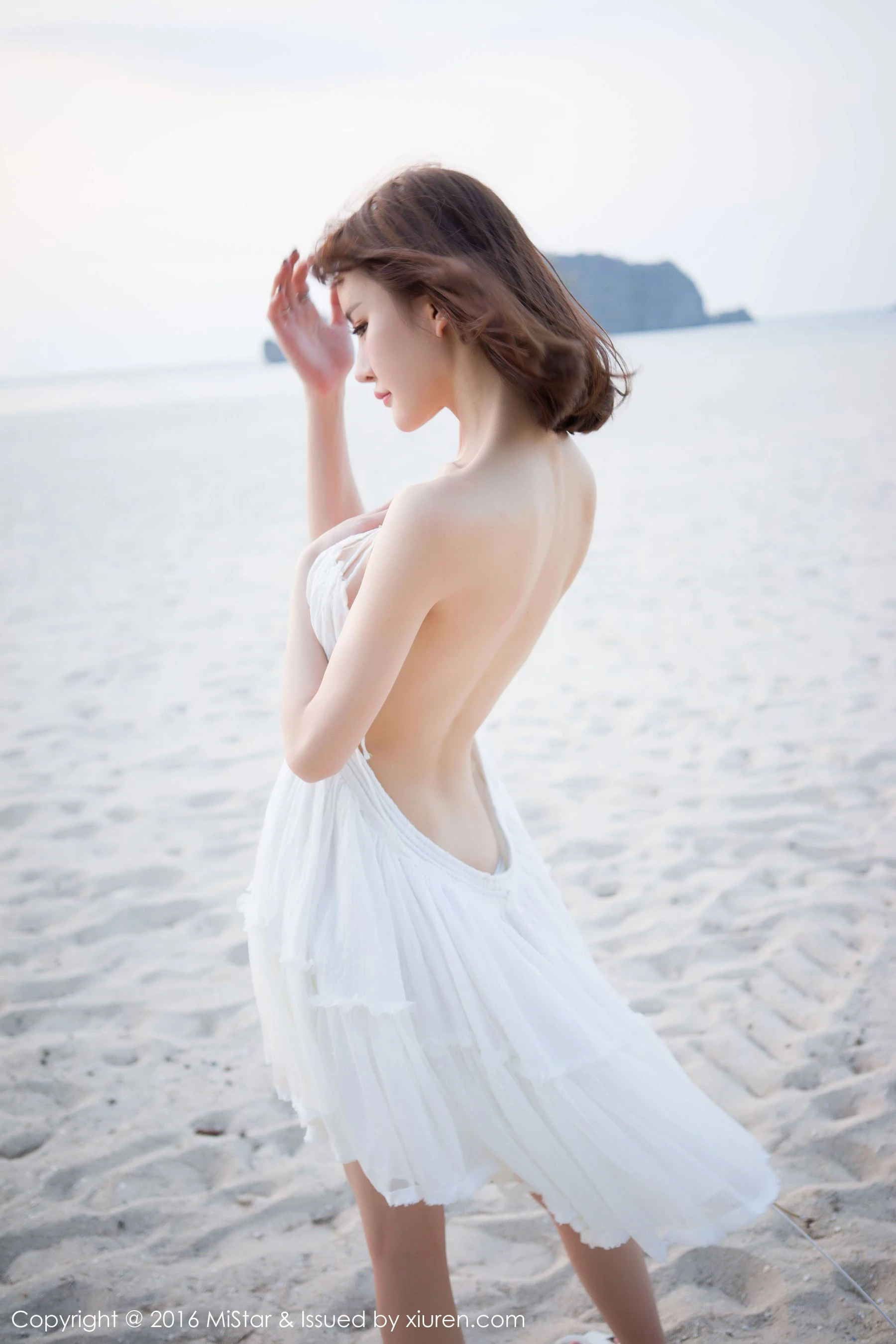 Cheryl青树《海滩湿身+比基尼》 魅妍社 Vol.110